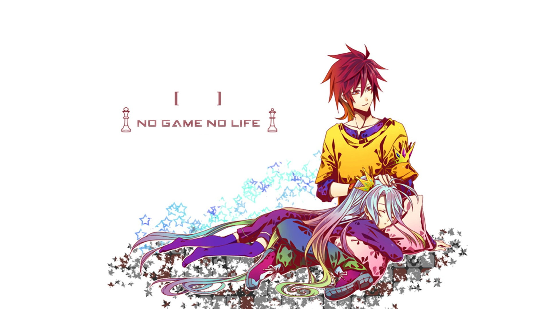 young women, anime, clothing, western script, one person, women, representation, Shiro (No Game No Life), copy space, lifestyles, creativity, multi colored, HD Wallpaper