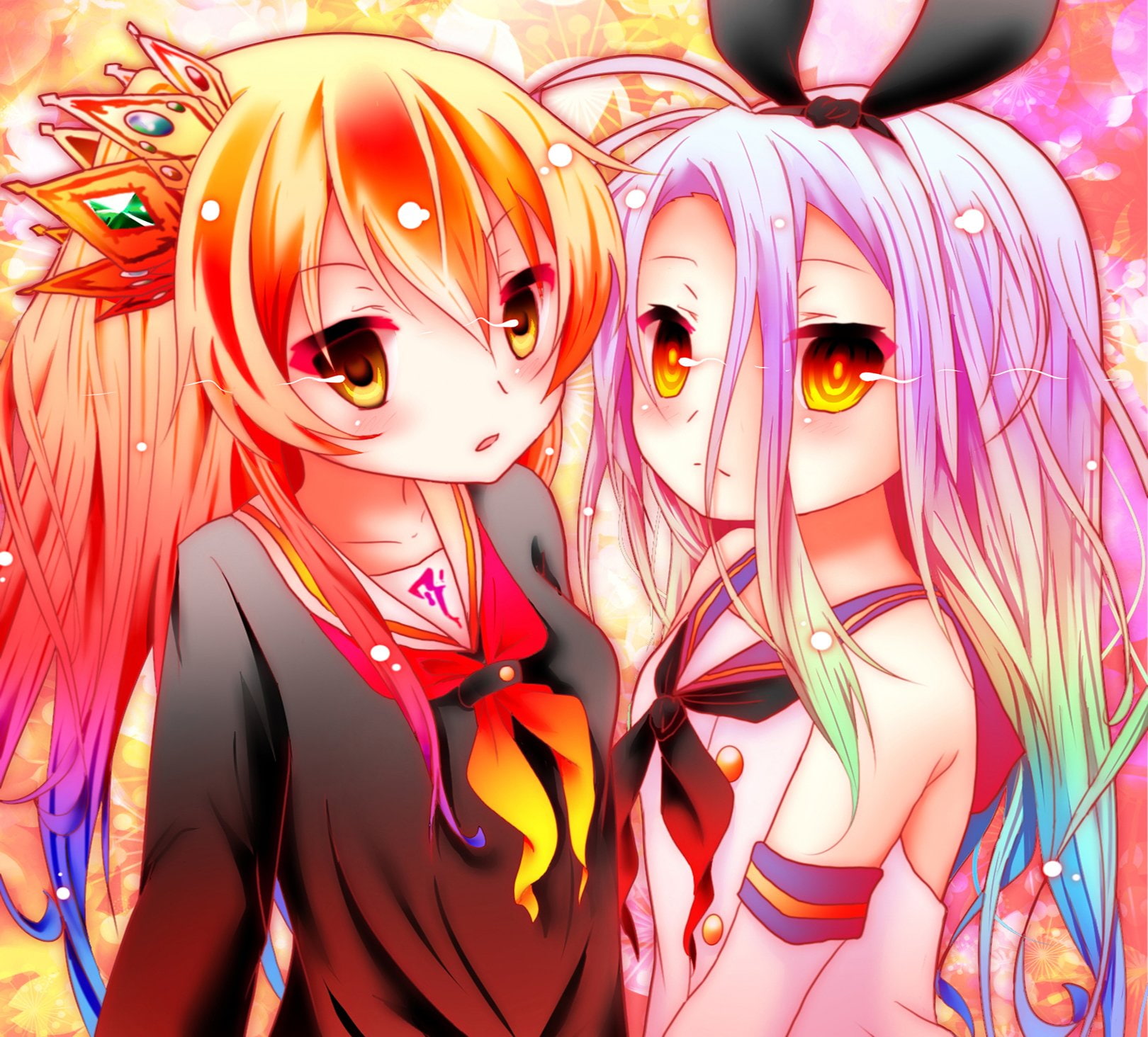 Stephanie Dola, No Game No Life, 720P, Anime, Shiro (No Game No Life), HD Wallpaper