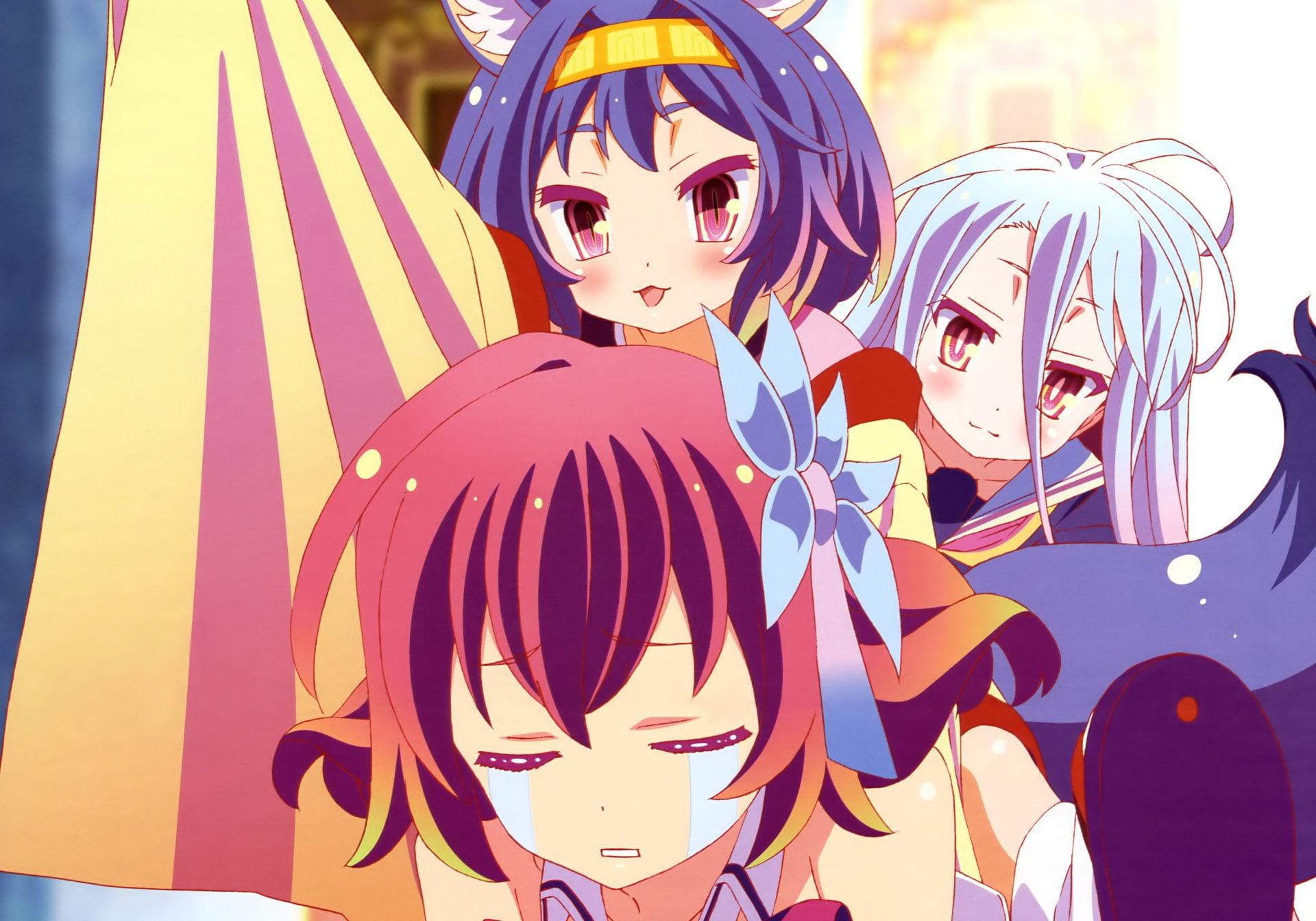 Anime, Izuna Hatsuse, No Game No Life, Shiro (No Game No Life), 1080P, Stephanie Dola, HD Wallpaper