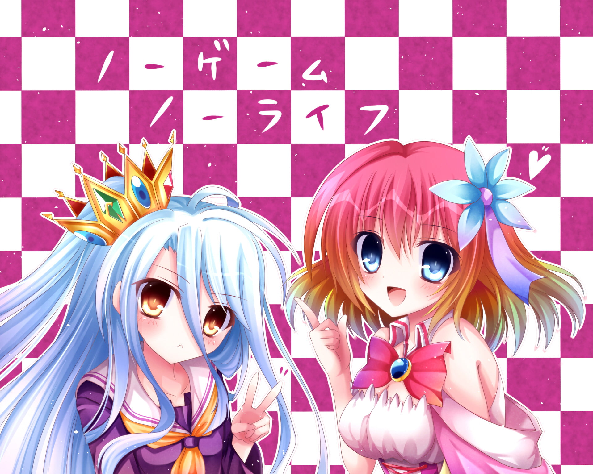 1080P, No Game No Life, Anime, Shiro (No Game No Life), Stephanie Dola, HD Wallpaper