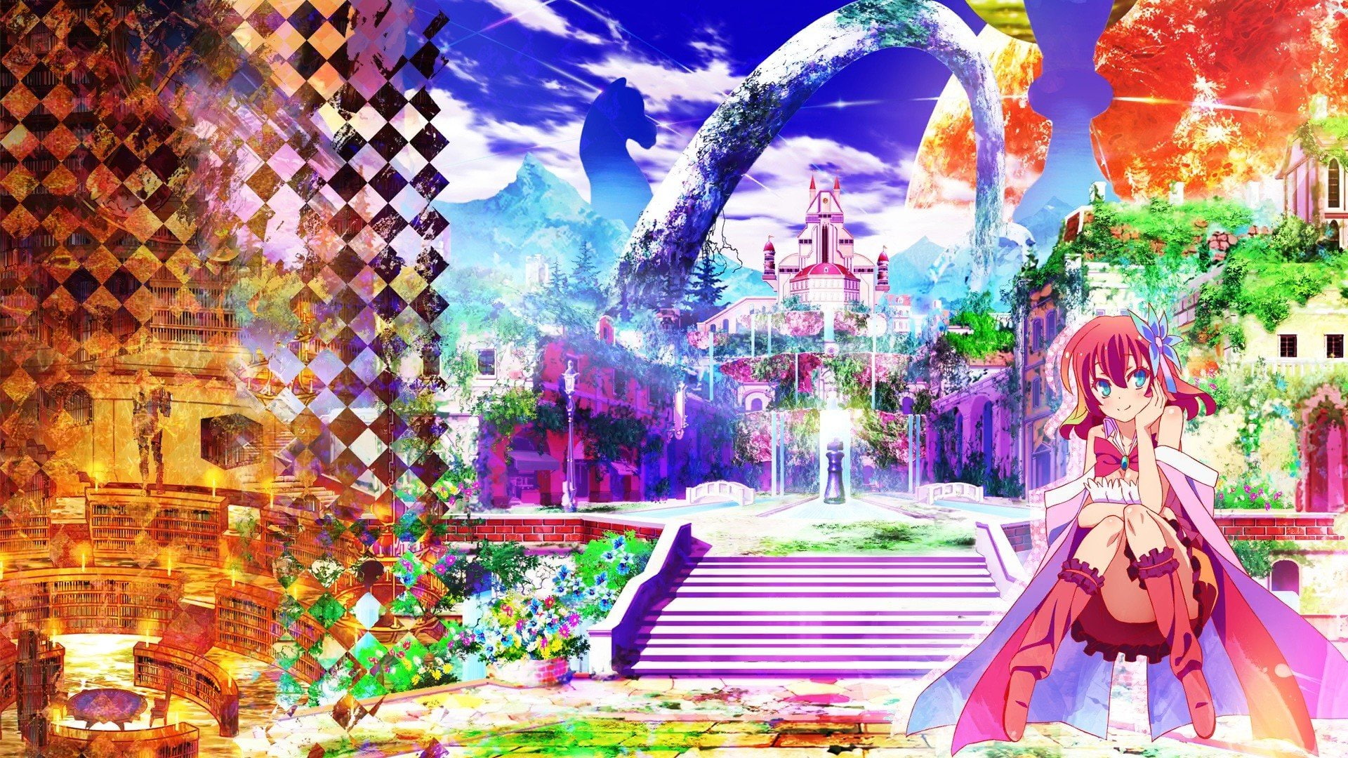 Stephanie Dora, 1080P, No Game No Life, anime, HD Wallpaper