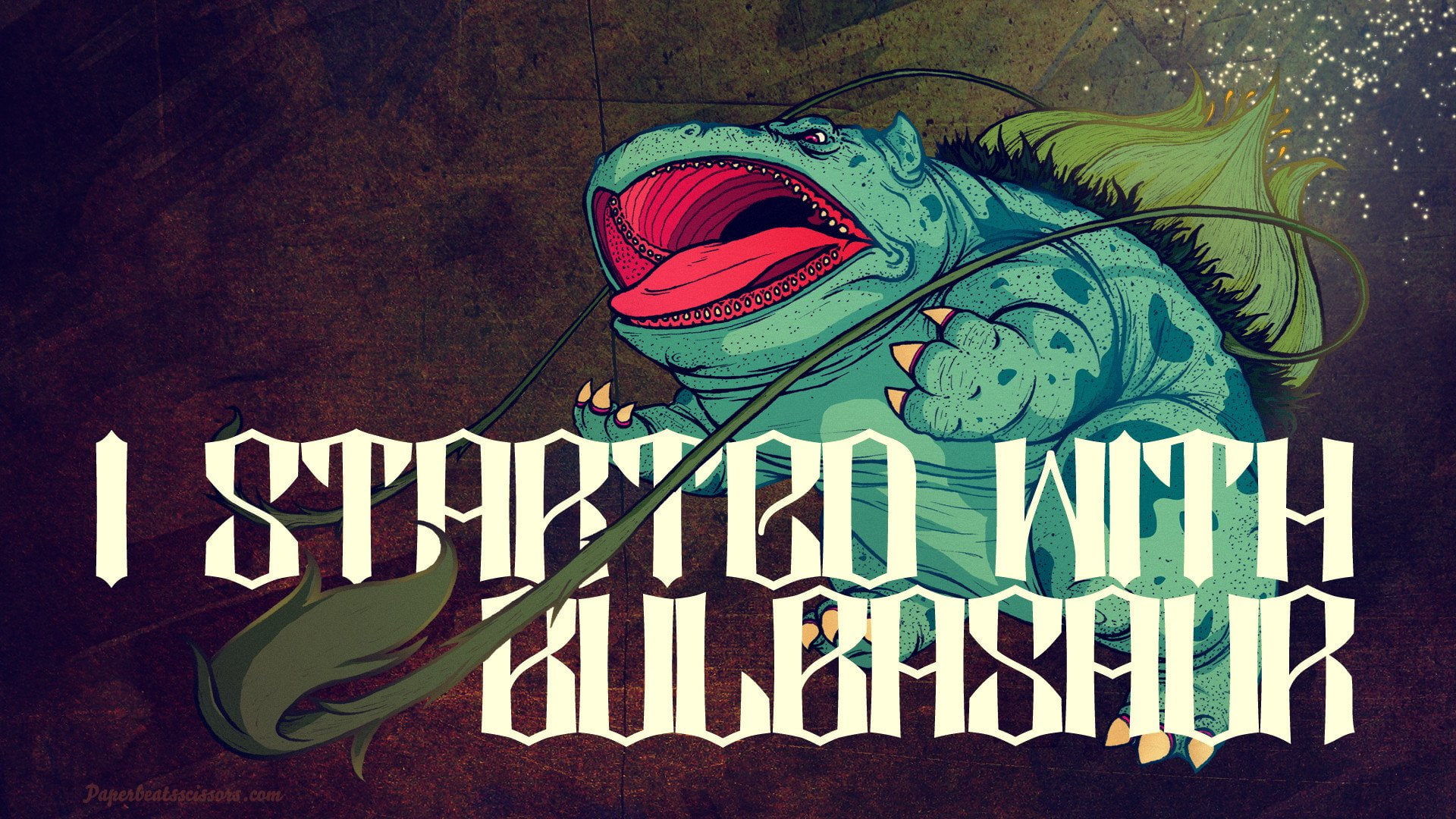 Venusaur (Pokémon), no people, creativity, 1080P, wall - building feature, communication, Pokémon, day, multi colored, craft, human representation, graffiti, HD Wallpaper