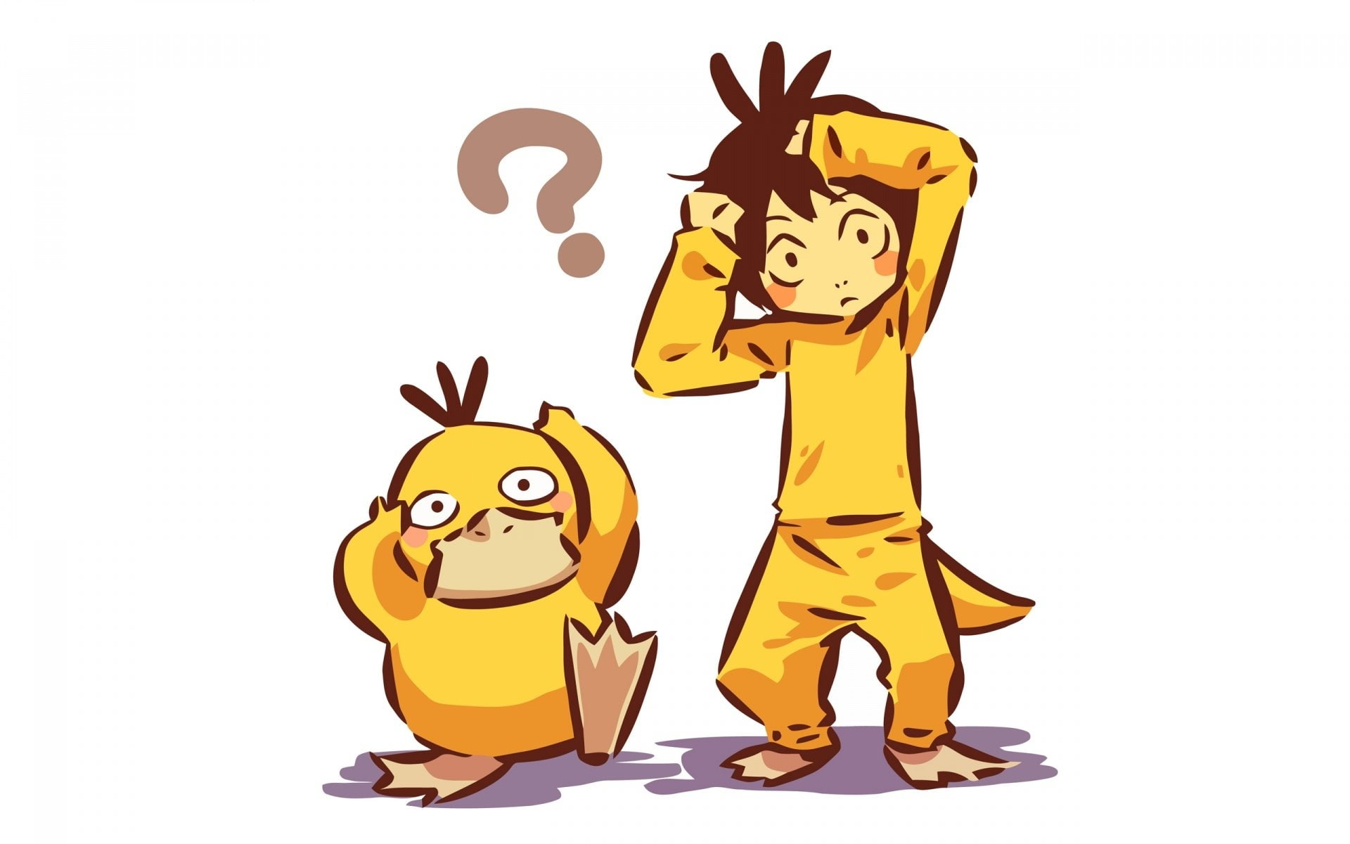 Psyduck (Pokémon), Pokémon, 1080P, HD Wallpaper
