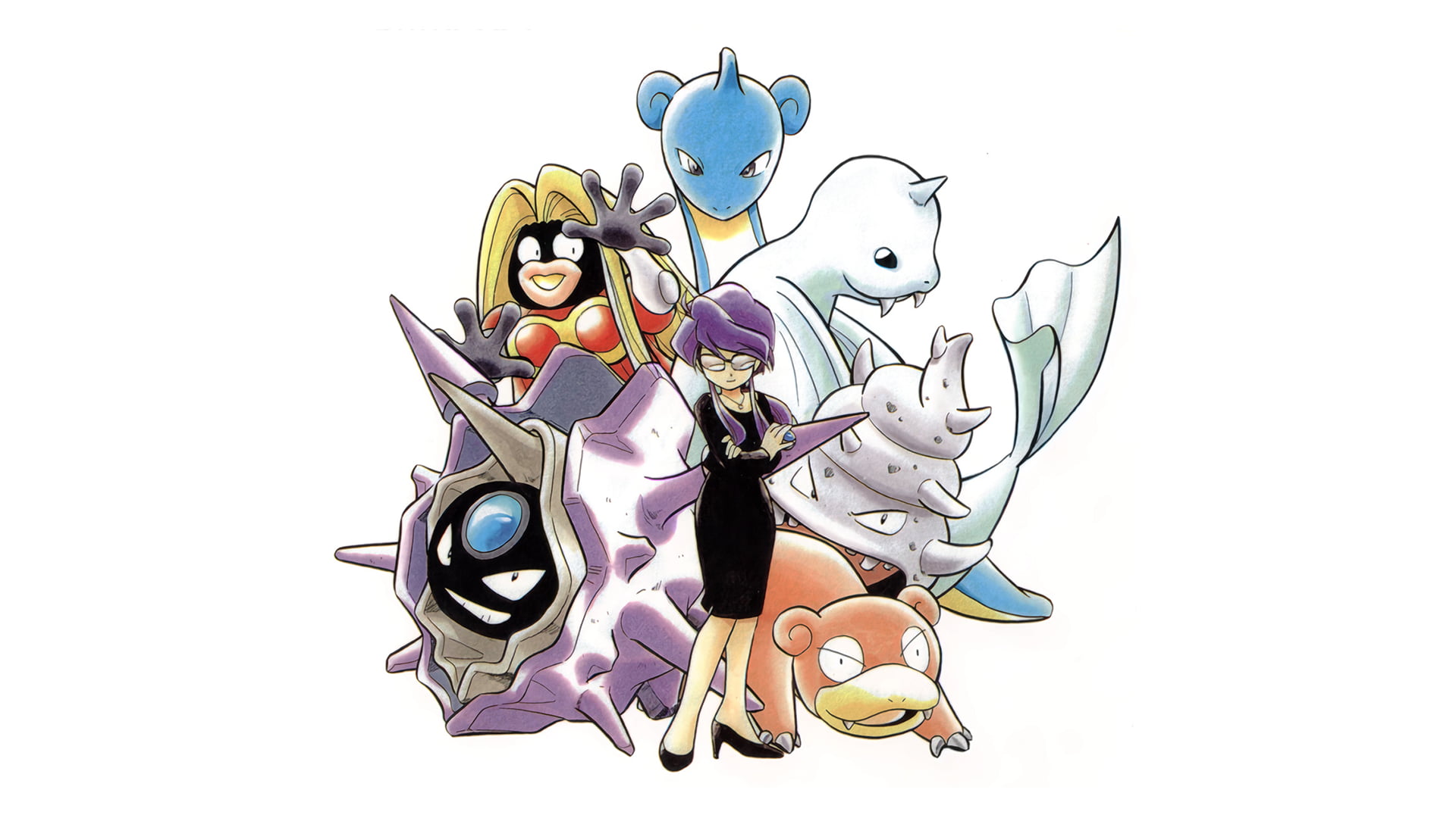 Lapras, Mystia Lorelei, Cloyster, 1080P, Pokémon, HD Wallpaper