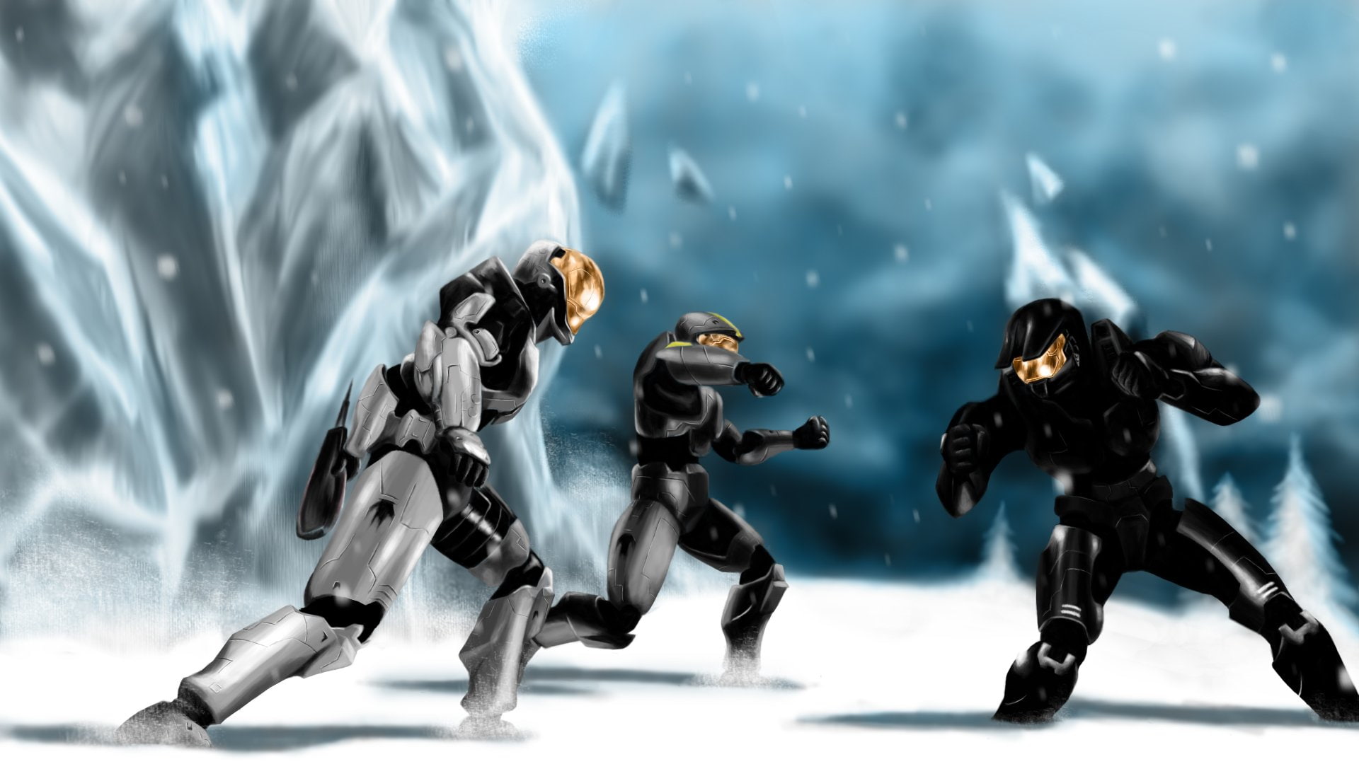 TV Show, Red Vs. Blue, 1080P, HD Wallpaper
