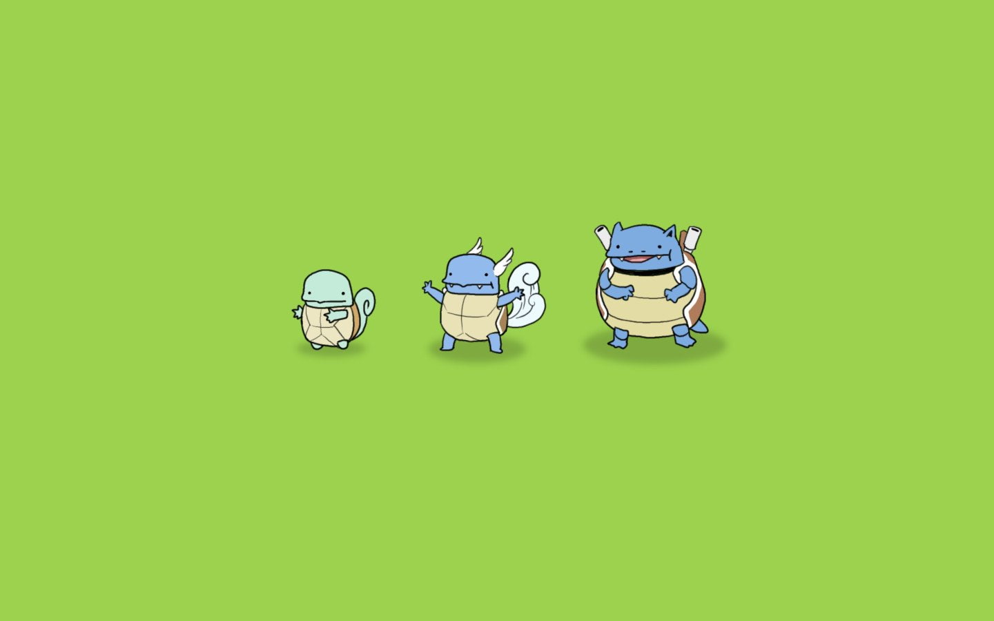 Blastoise (Pokémon), Squirtle (Pokémon), Wartortle (Pokémon), Pokémon, 720P, HD Wallpaper