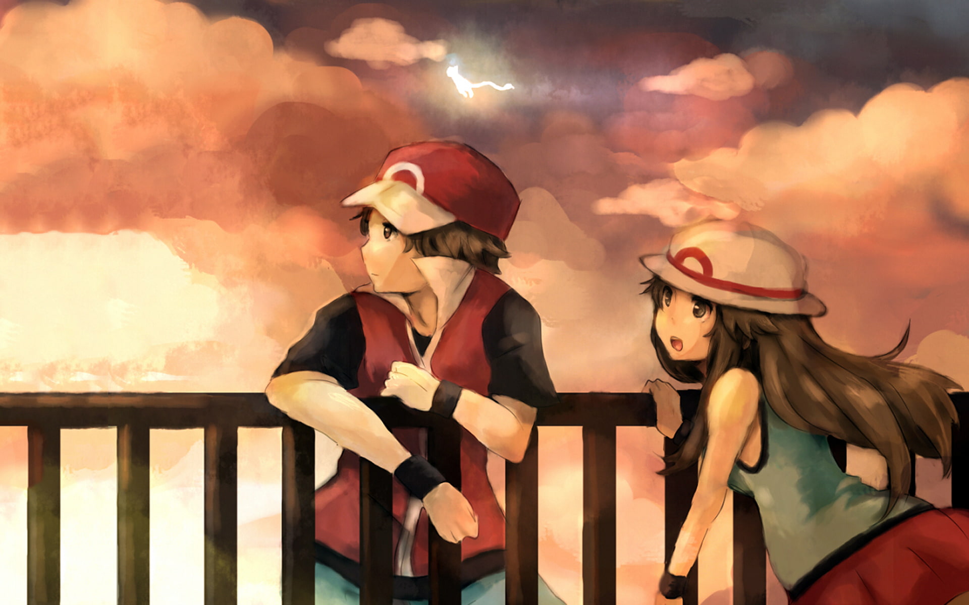 1080P, Pokemon: FireRed and LeafGreen, Pokémon, Leaf (Pokémon), HD Wallpaper