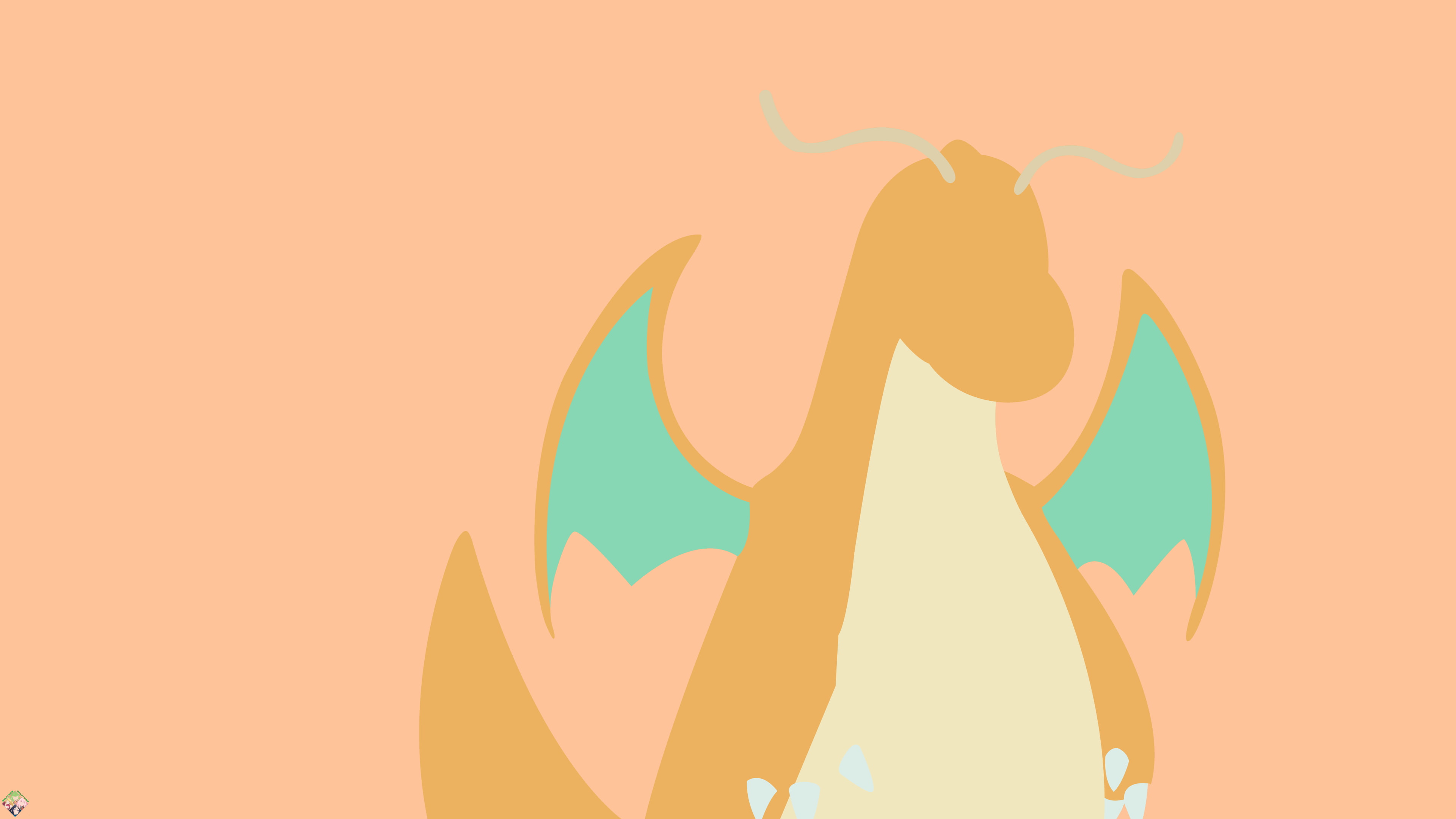 Dragonite (Pokémon), 4K, Pokémon, HD Wallpaper