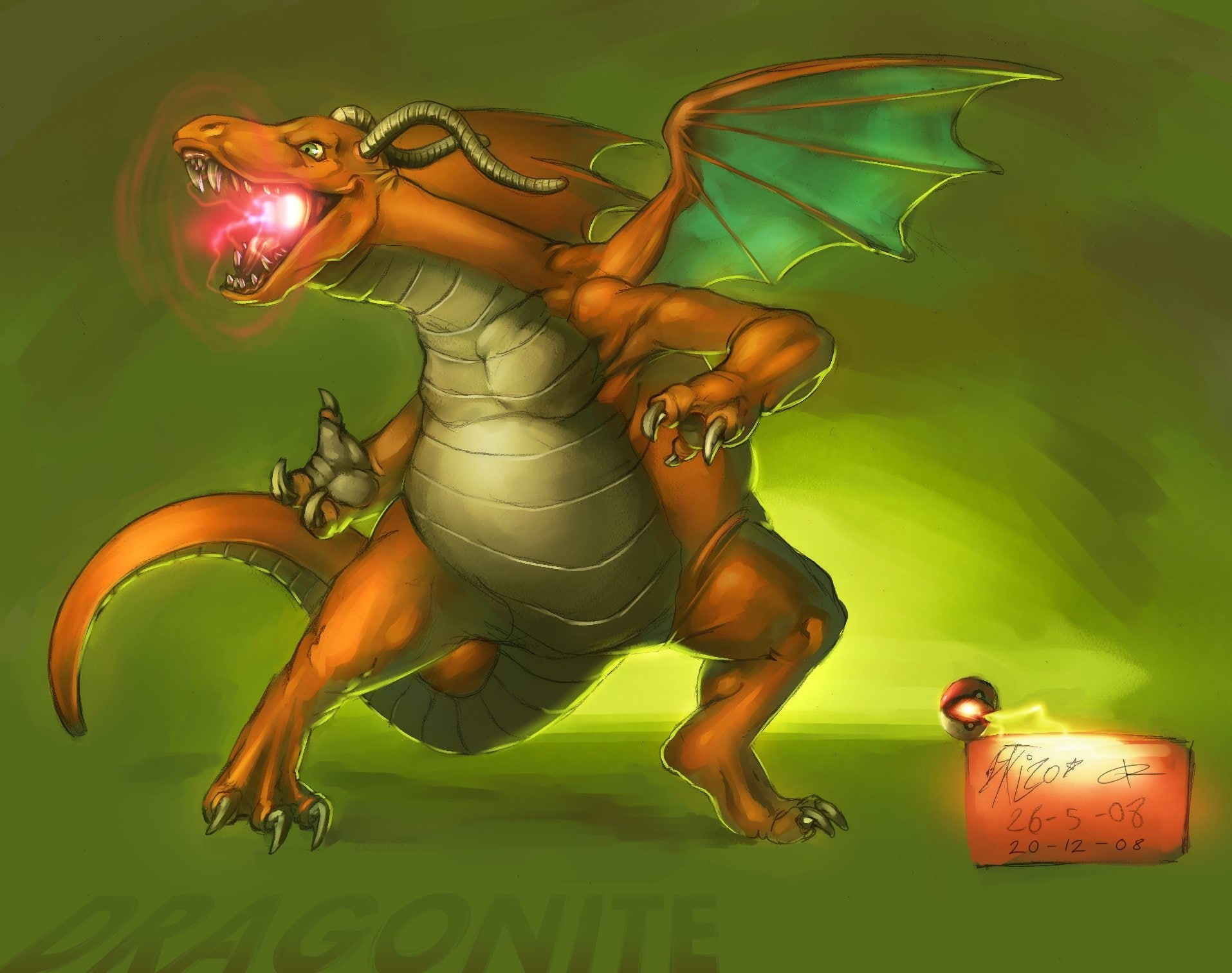 Pokémon, 720P, Dragonite (Pokémon), HD Wallpaper