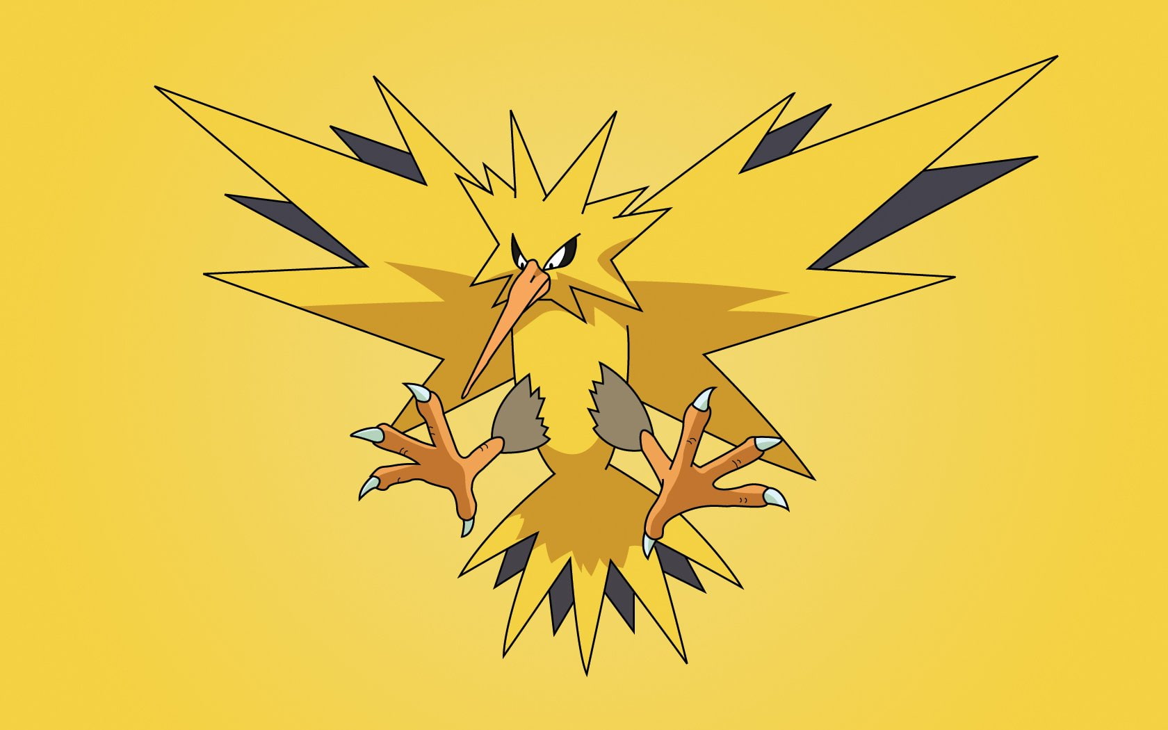 zapdos, pokemon, 720P, HD Wallpaper