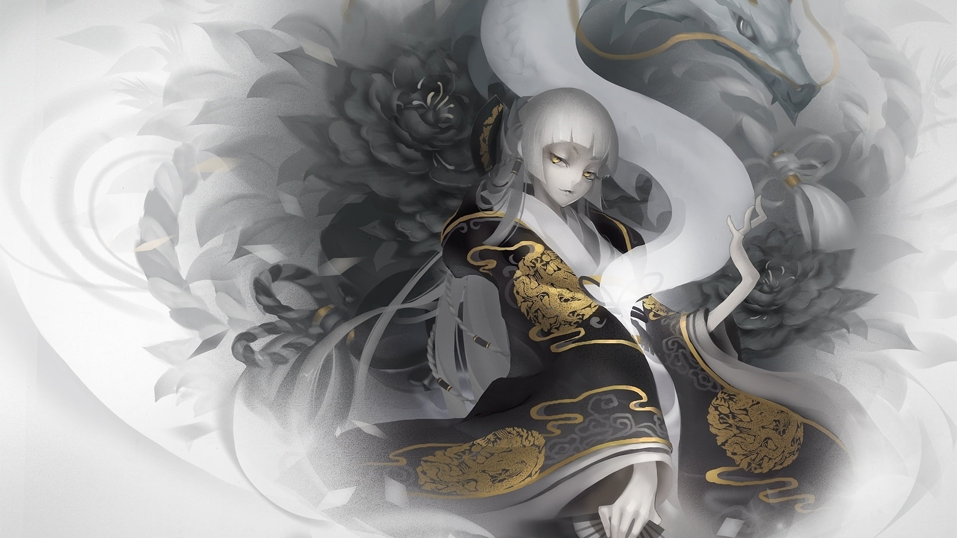 mythical creature, pattern, indoors, no people, human representation, grey, statue, craft, anime art, religion, art and craft, spirituality, still life, HD Wallpaper