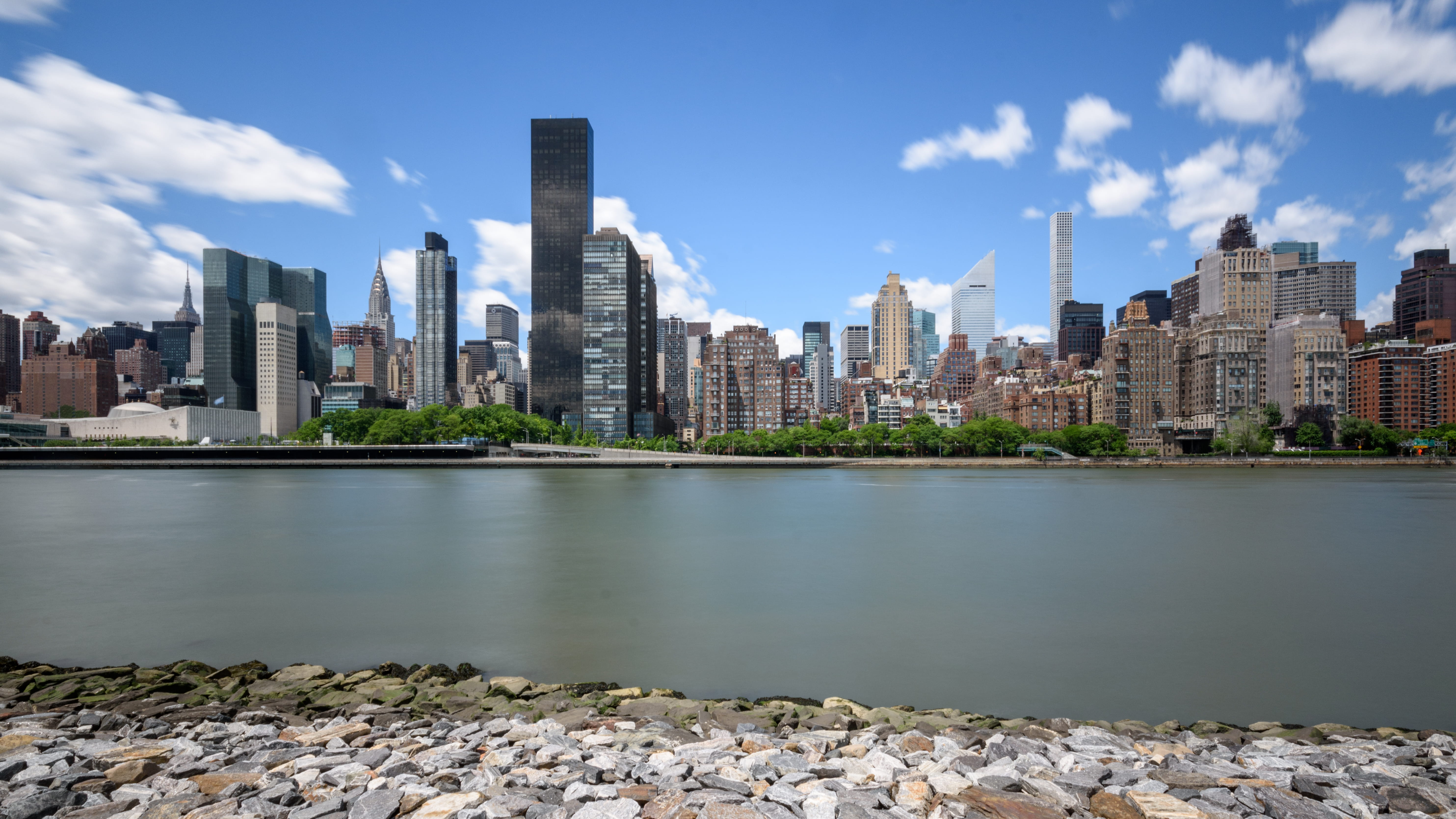 outdoors, daytime long exposure, usa, long exposure, travel, day, building, cloud, office building exterior, financial district, nature, cityscape, built structure, HD Wallpaper