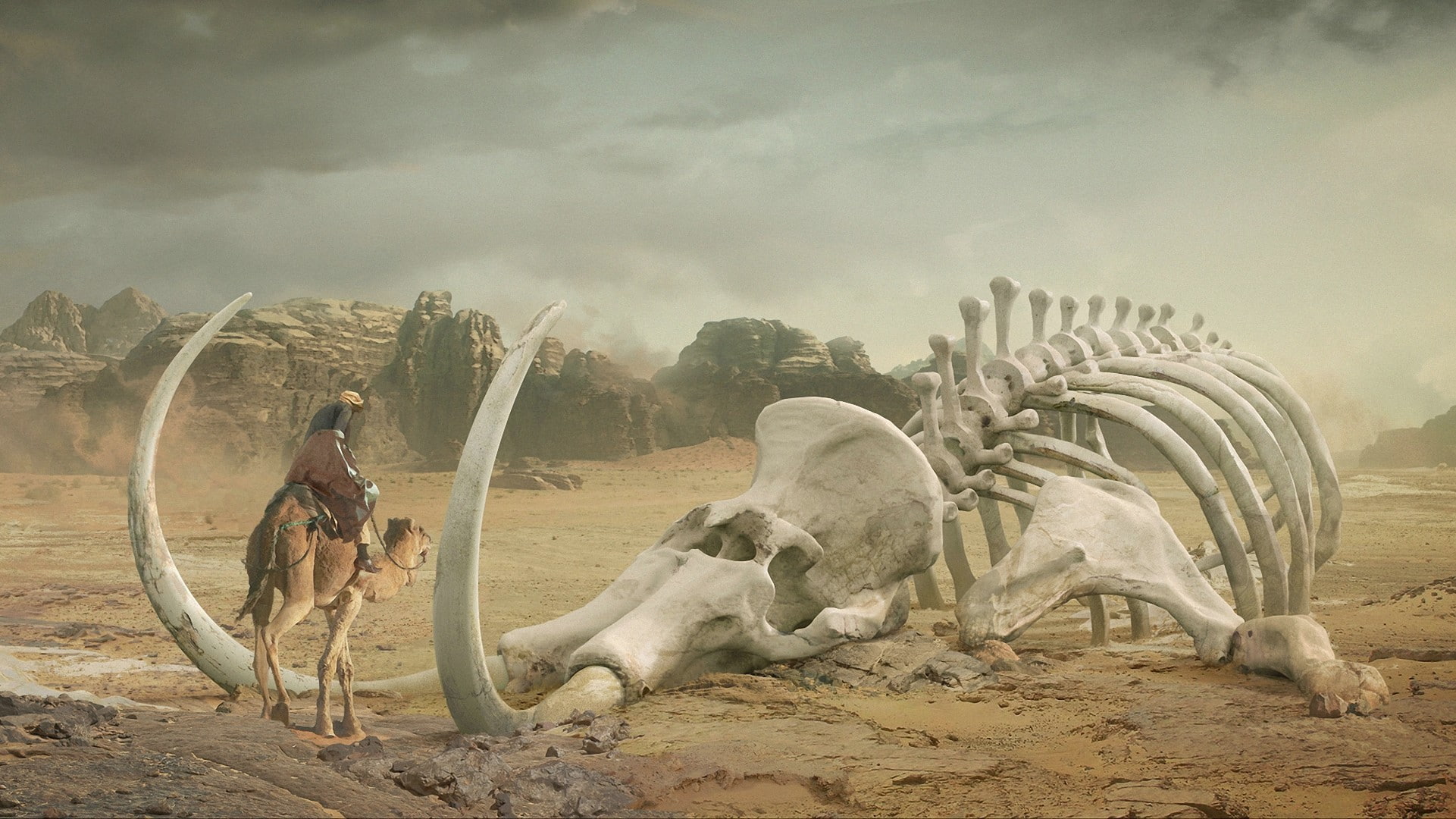1080P, daniel, Art Desert, Daniel Romanovsky, desert, art, romanovsky, HD Wallpaper