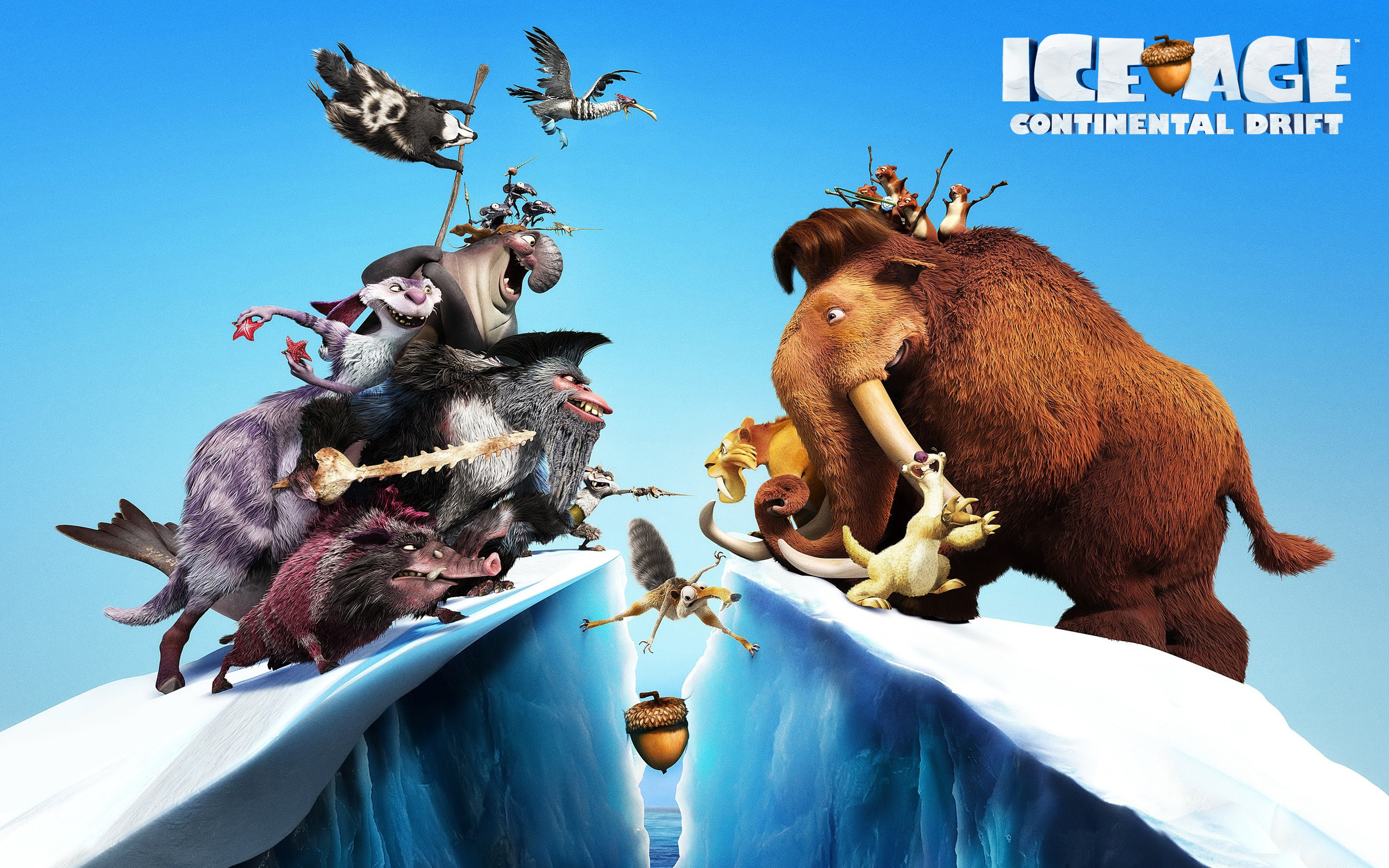 continental, ice, 2K, poster, movie, age, drift, HD Wallpaper
