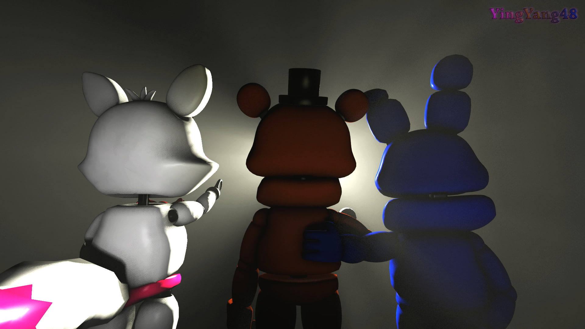 1080P, FNaF World, Five Nights at Freddys, HD Wallpaper