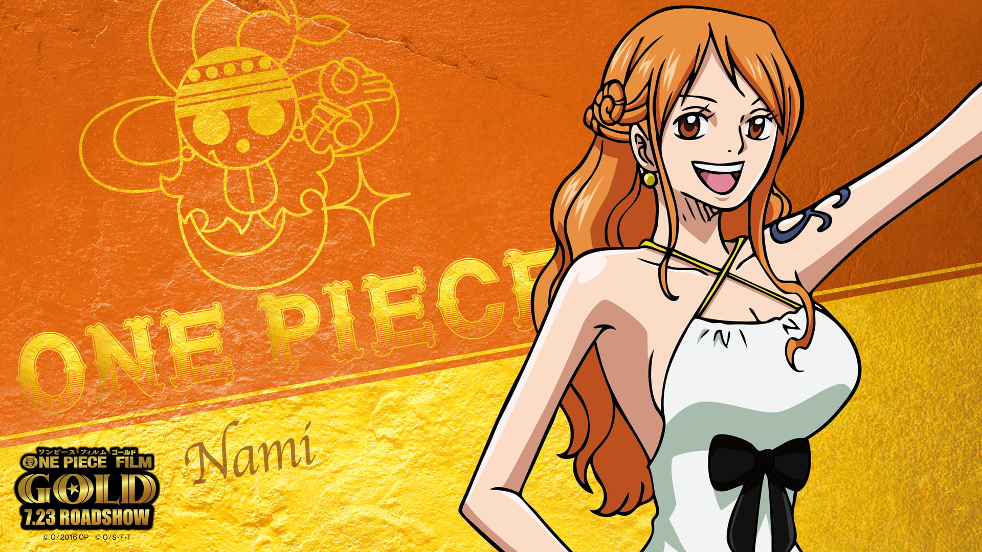 1080P, One Piece, Anime, Nami (One Piece), HD Wallpaper