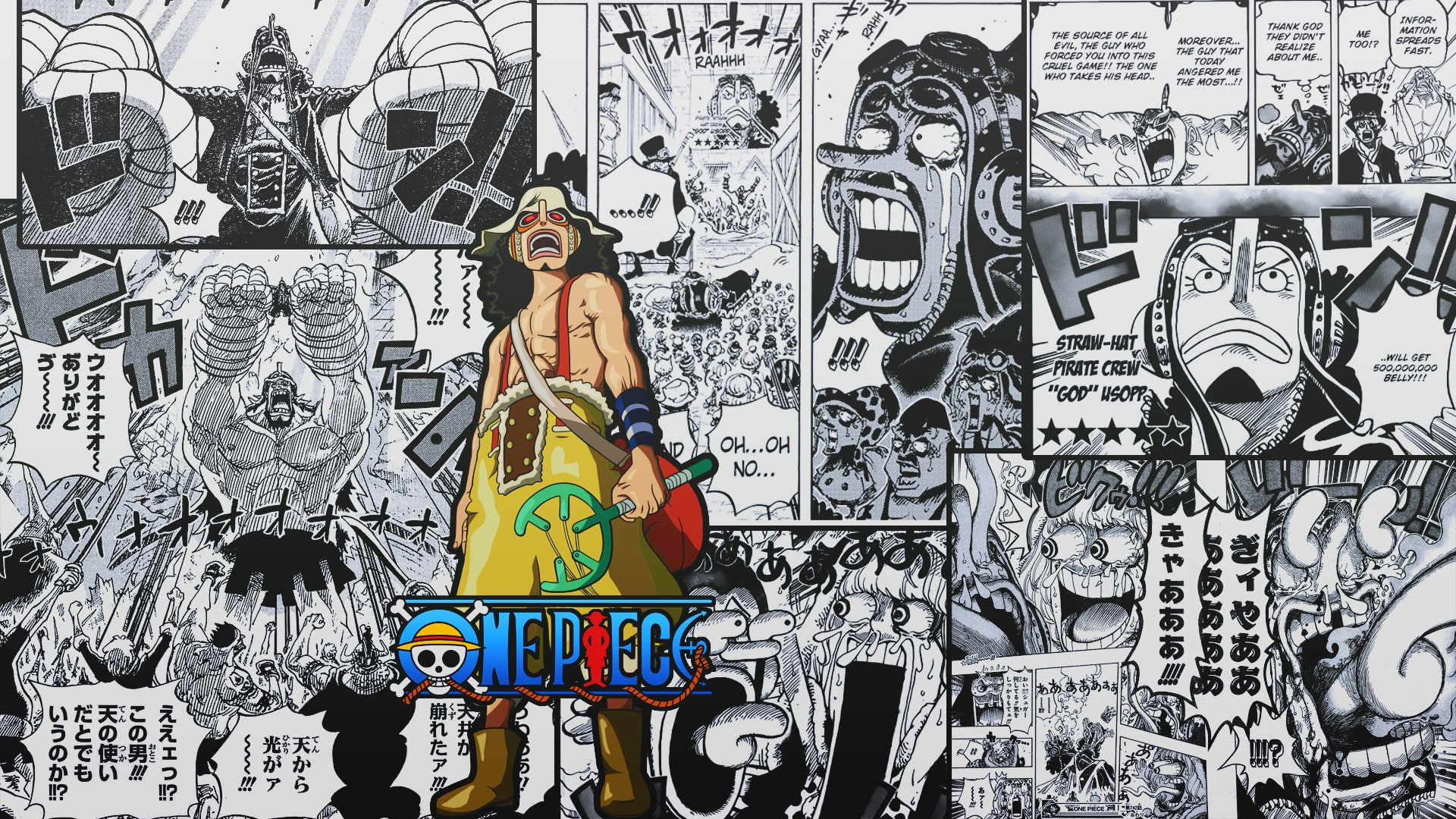 One Piece, Usopp (One Piece), Anime, 1080P, HD Wallpaper