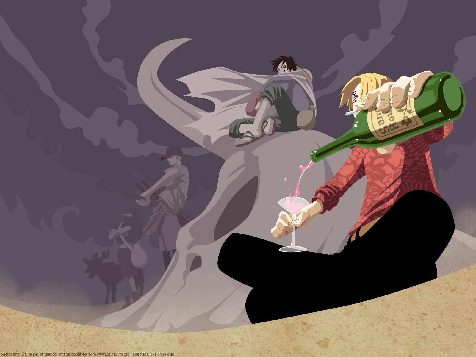 One Piece, Zoro Roronoa, Anime, Tony Tony Chopper, Usopp (One Piece), 720P, Sanji (One Piece), Monkey D. Luffy, HD Wallpaper