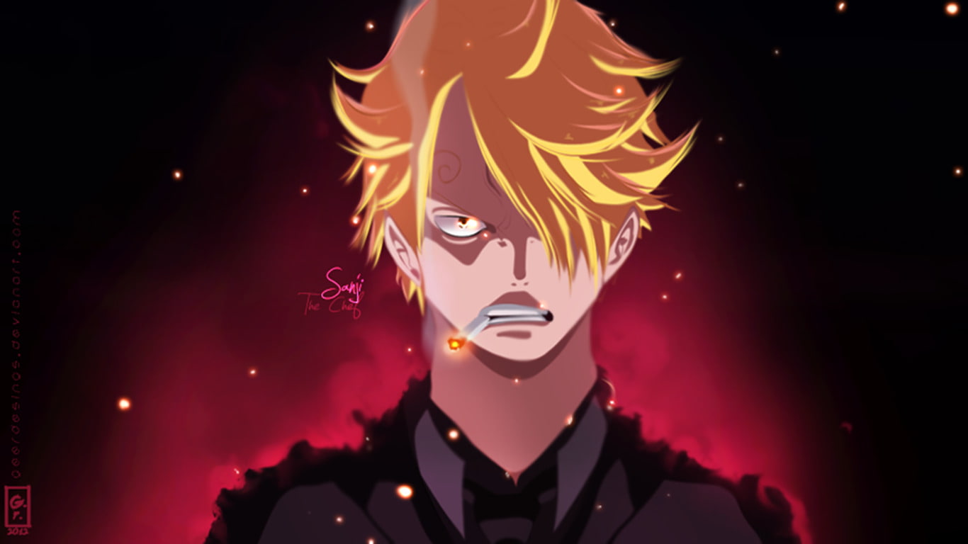 Anime, Sanji (One Piece), one, 720P, One Piece, piece, sanji, HD Wallpaper