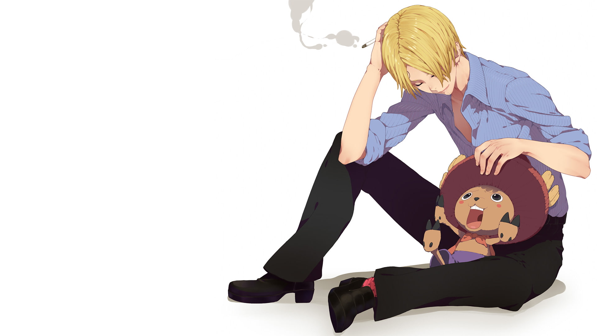 Sanji (One Piece), One Piece, 1080P, Anime, Tony Tony Chopper, HD Wallpaper