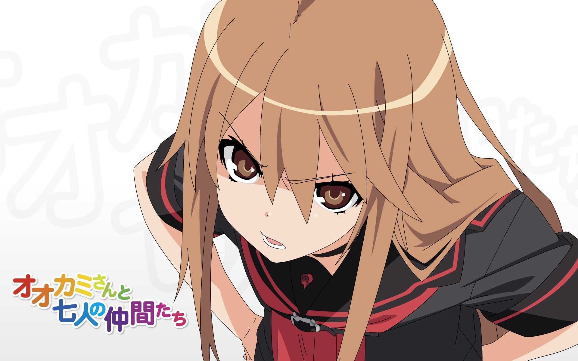 multi colored, western script, 1080P, male likeness, communication, art and craft, anime girls, nature, day, Ookami-san to Shichinin no Nakama-tachi, close-up, HD Wallpaper