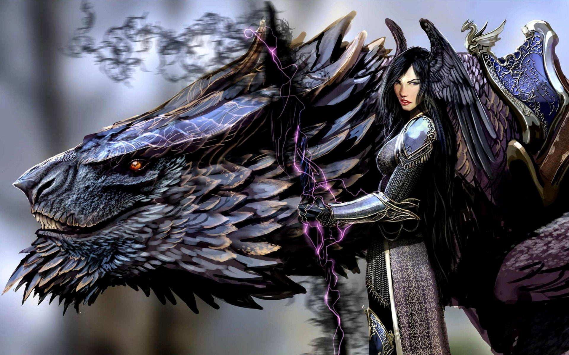 women, monster - Fictional Character, beautiful, character, female, warrior, game, day, one Person, leisure activity, costume, front view, haired, fashion, HD Wallpaper