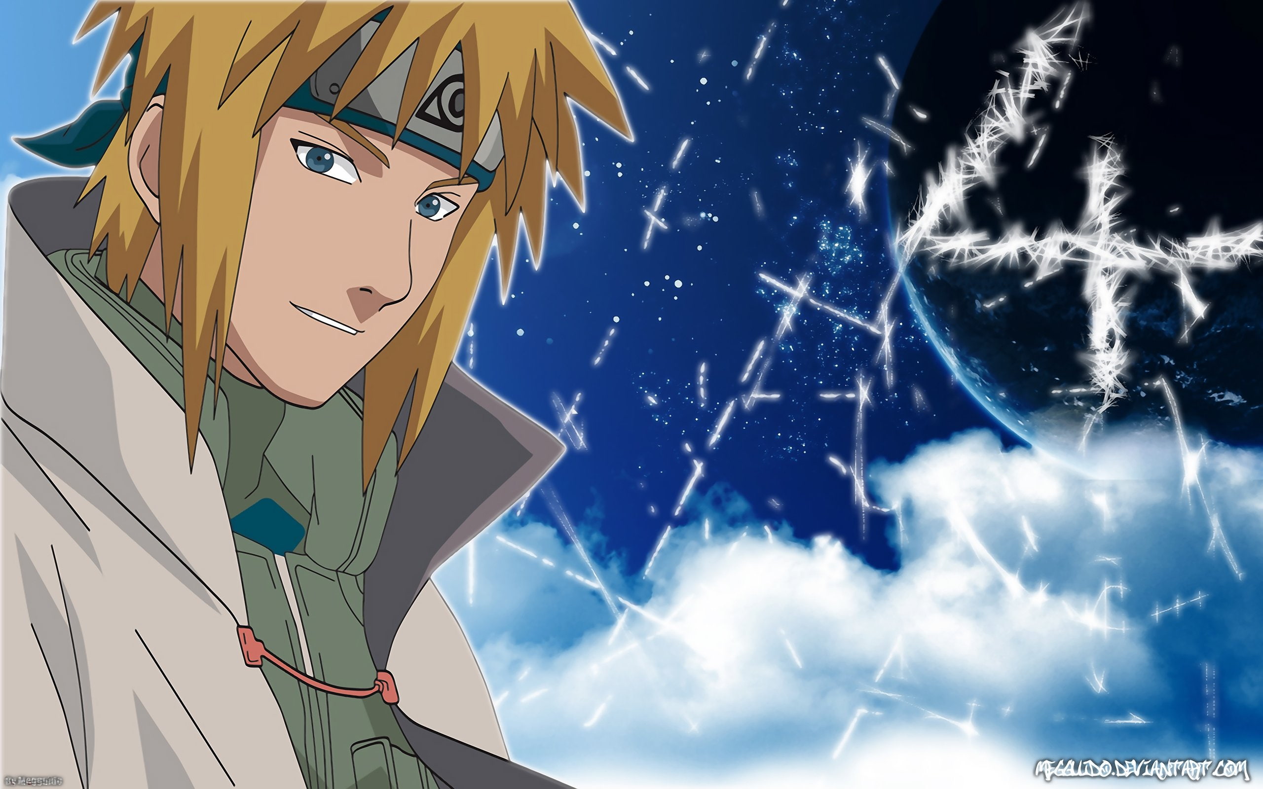 yondaime, shippuden, namikaze, naruto, minato, anime, 2K, HD Wallpaper