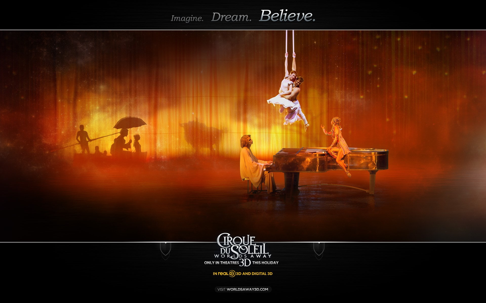 1080P, cirque du soleil worlds away, HD Wallpaper