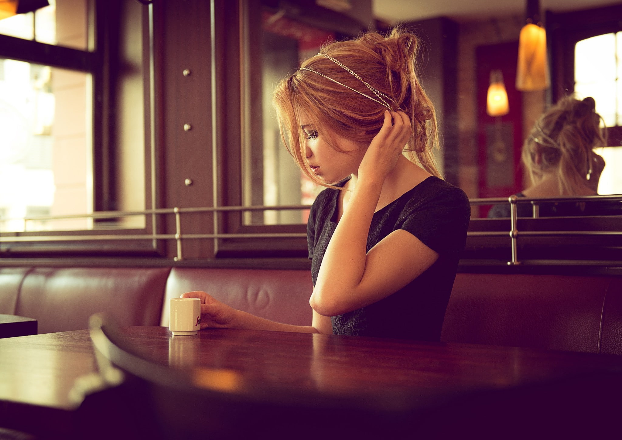 1080P, women, Julien Fischer, model, Camille, HD Wallpaper