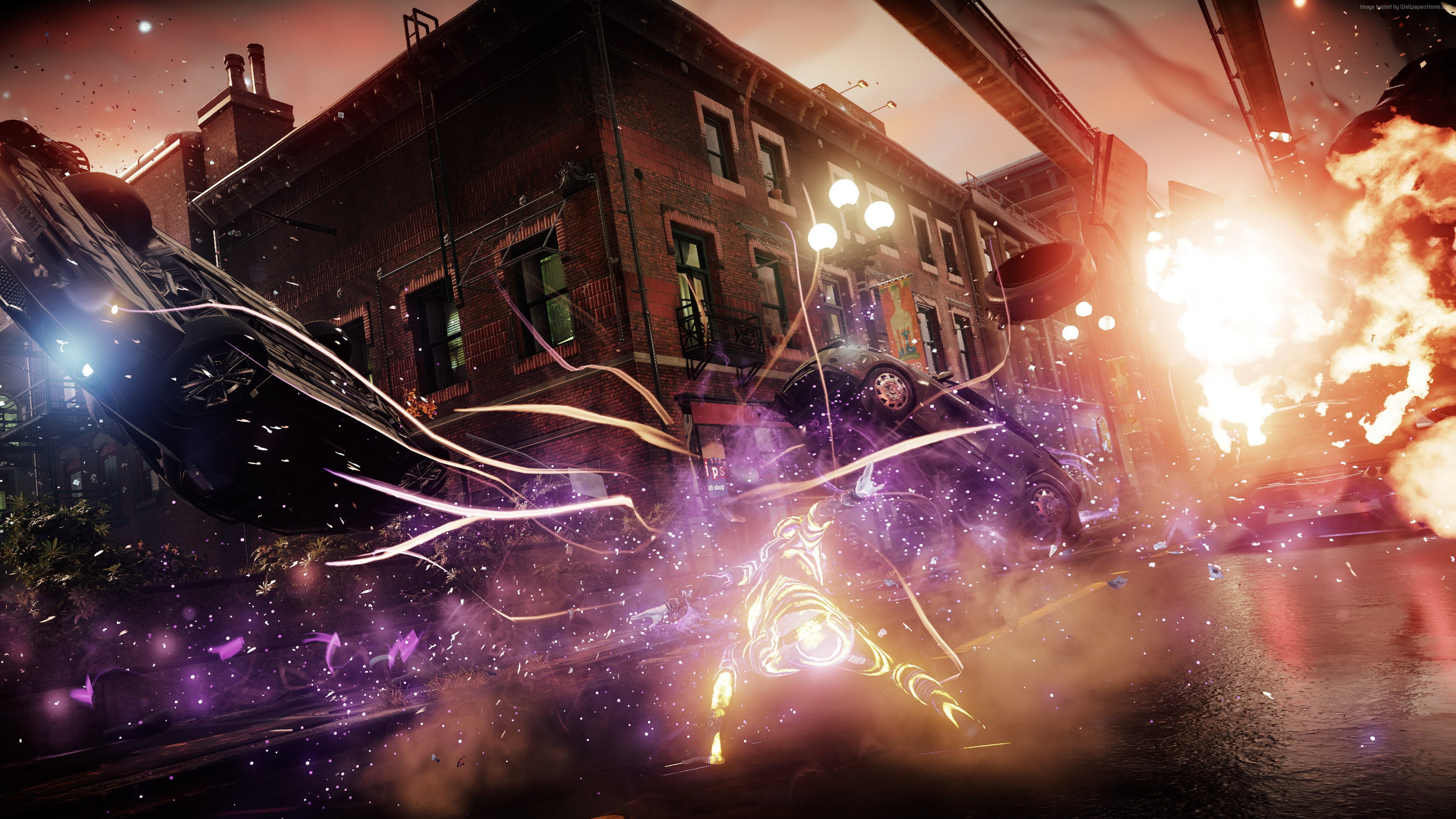 2K, PS4 pro, First Light, Infamous: Second Son, HD Wallpaper