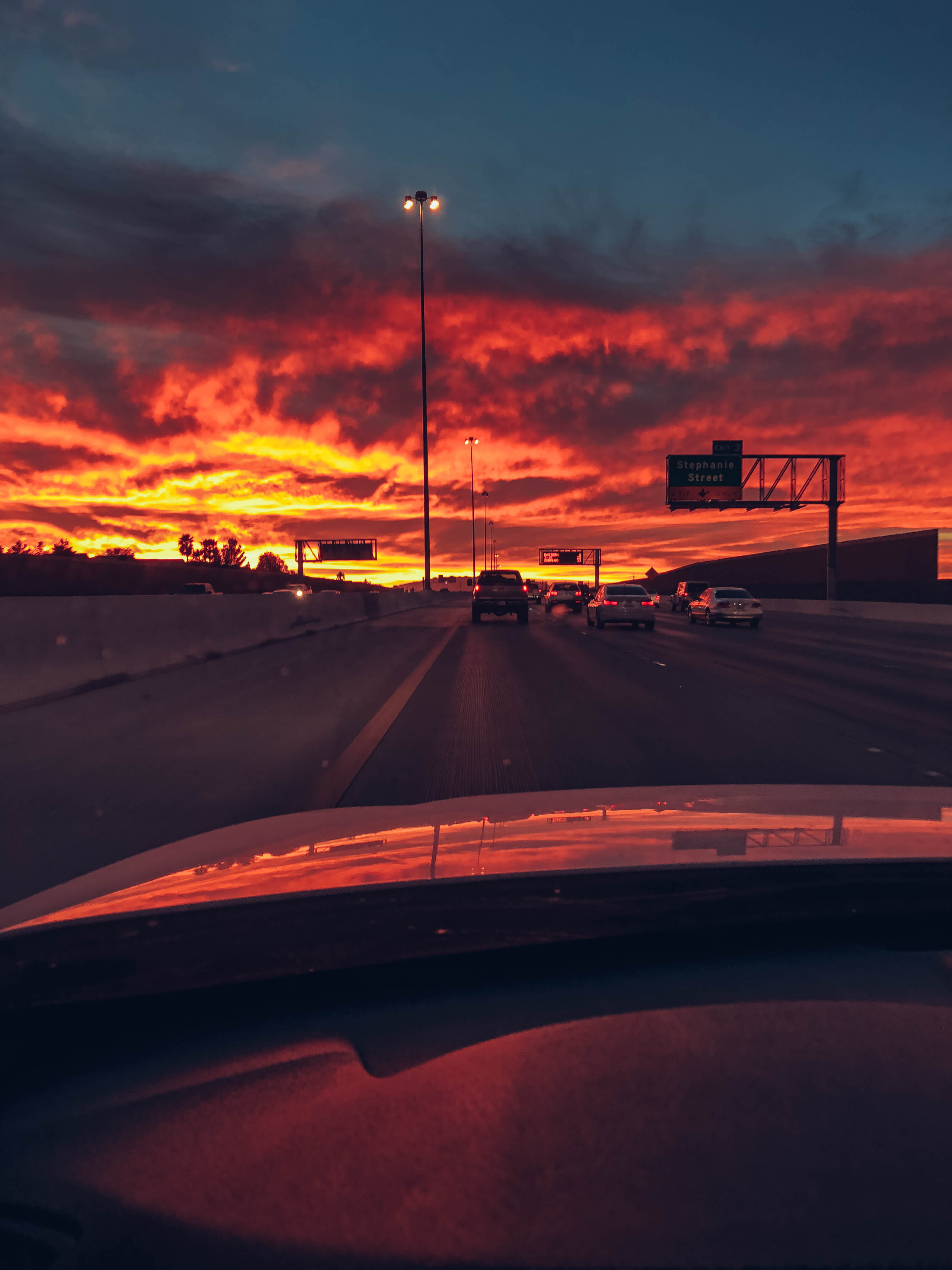 windshield, las vegas, land vehicle, cotton candy, car interior, bmw, fall, yellow, drive, mode of transportation, nature, sky, motor vehicle, on the move, Phone HD Wallpaper
