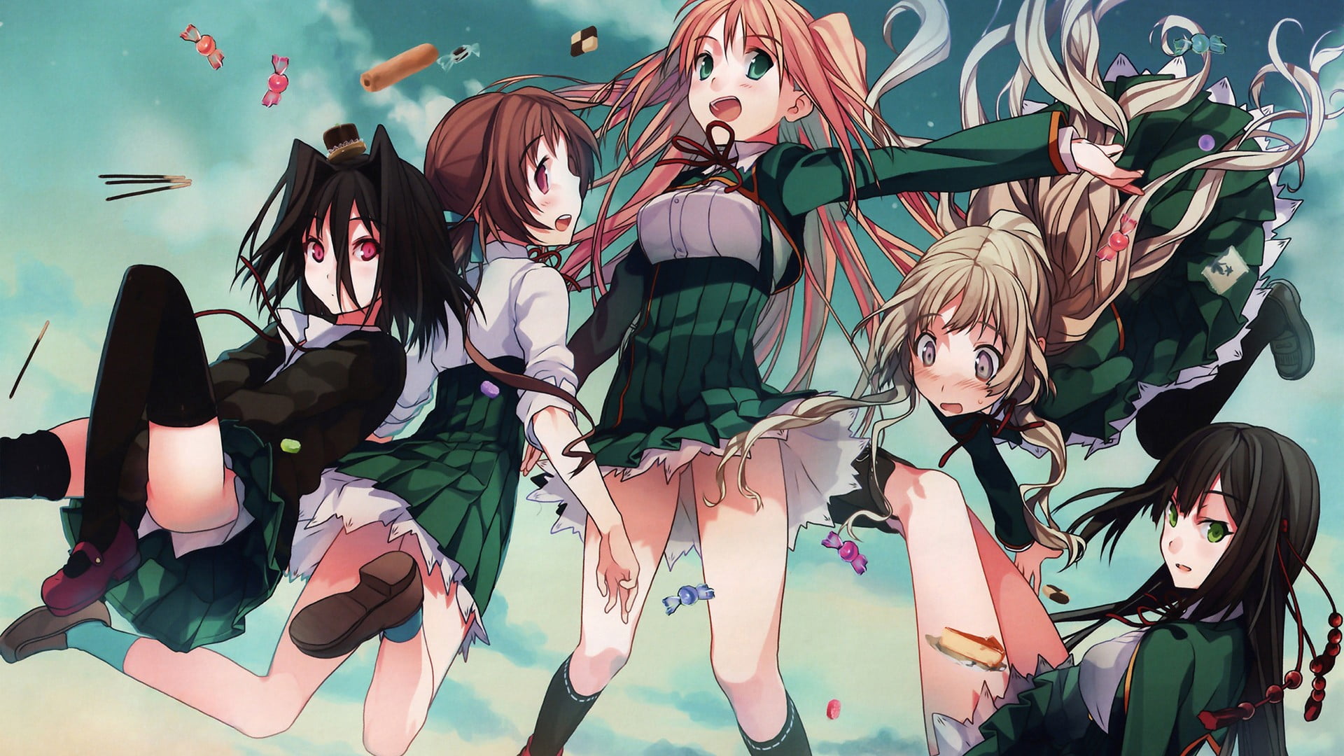 Koi to Senkyo to Chocolate, art and craft, 1080P, arts culture and entertainment, real people, standing, anime girls, human representation, leisure activity, HD Wallpaper