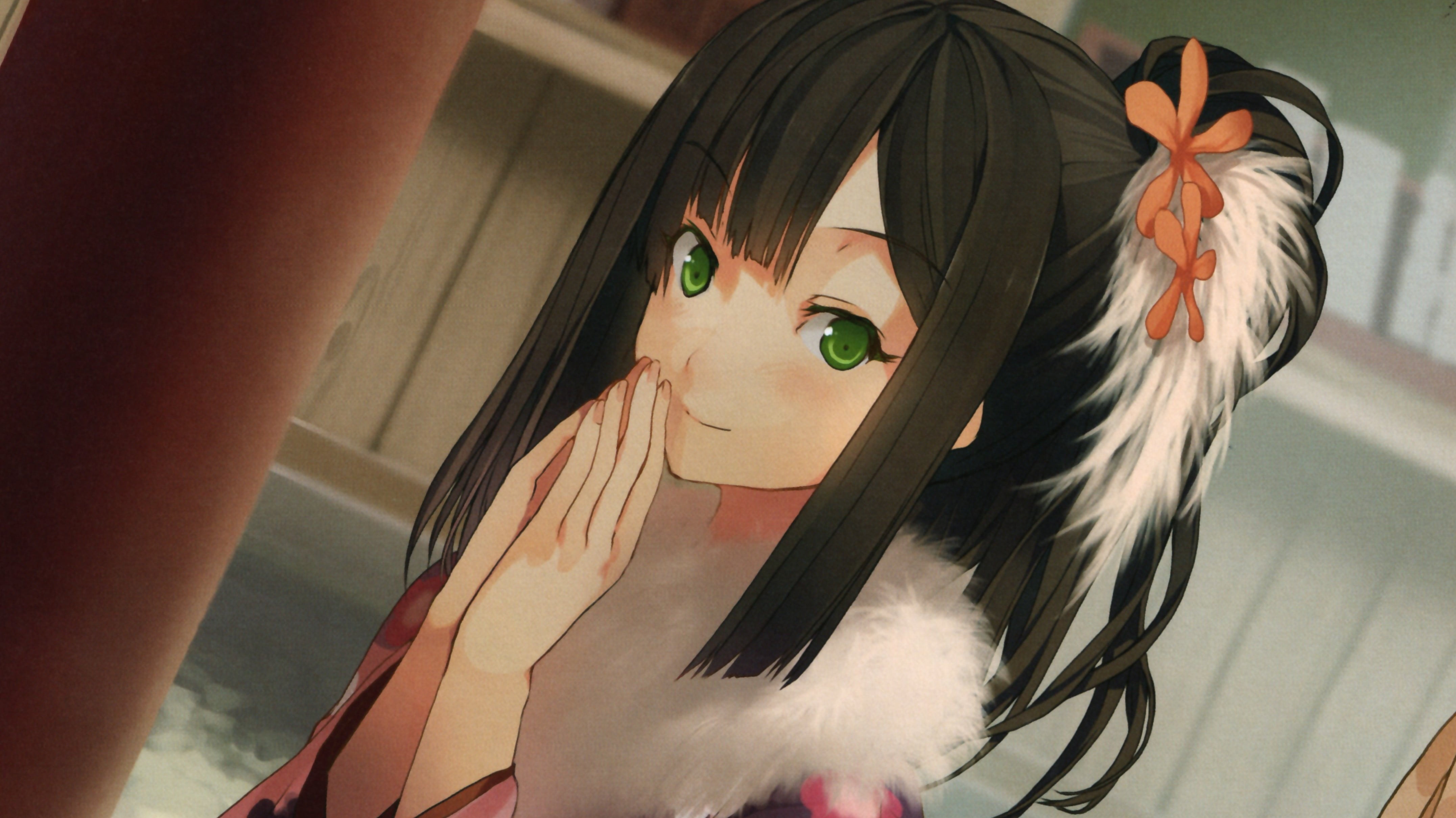 Anime, Satsuki Shinonome, Koi to Senkyo to Chocolate, 4K, HD Wallpaper