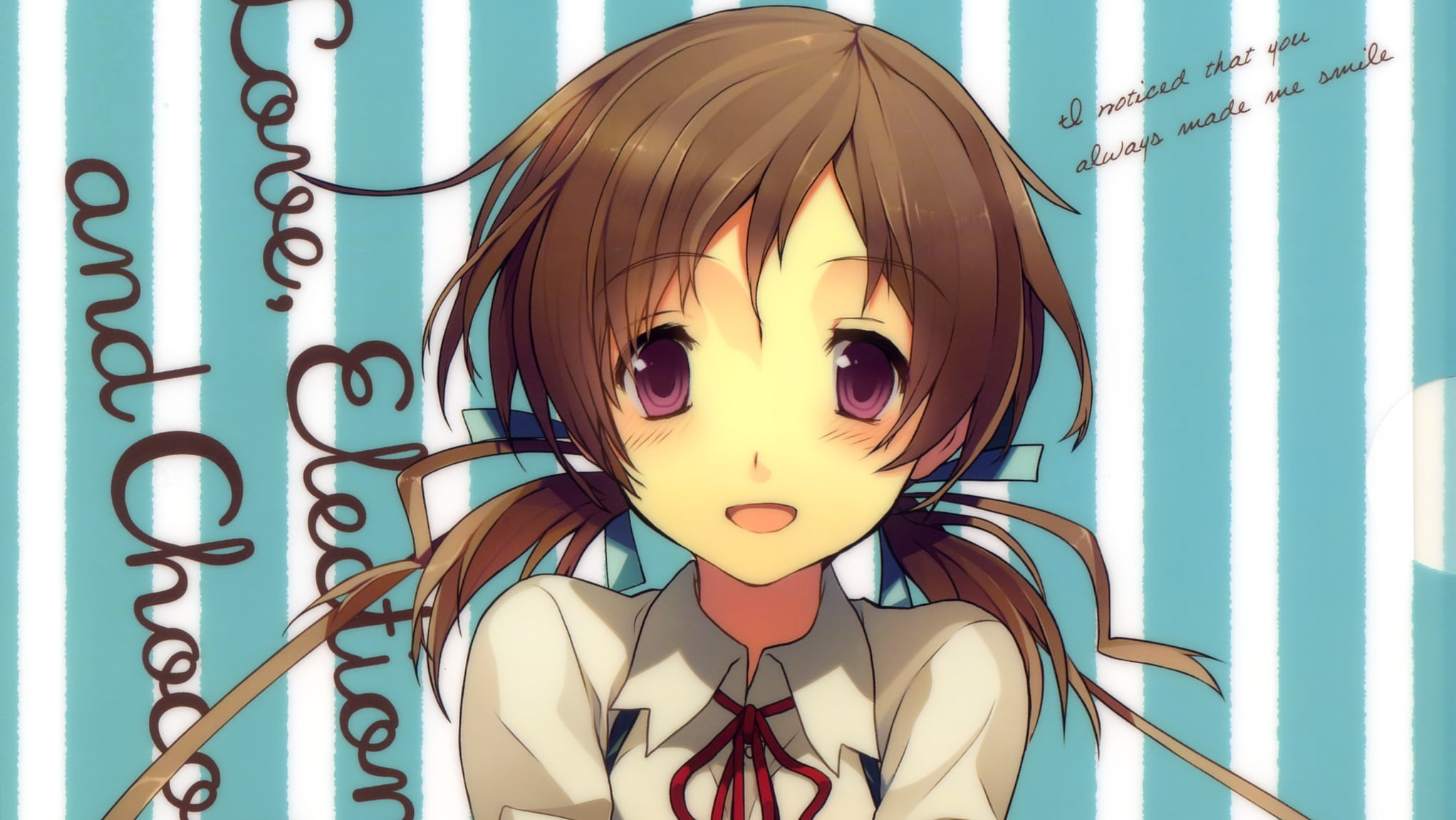 Isara Aomi, 1080P, Anime, Koi to Senkyo to Chocolate, HD Wallpaper