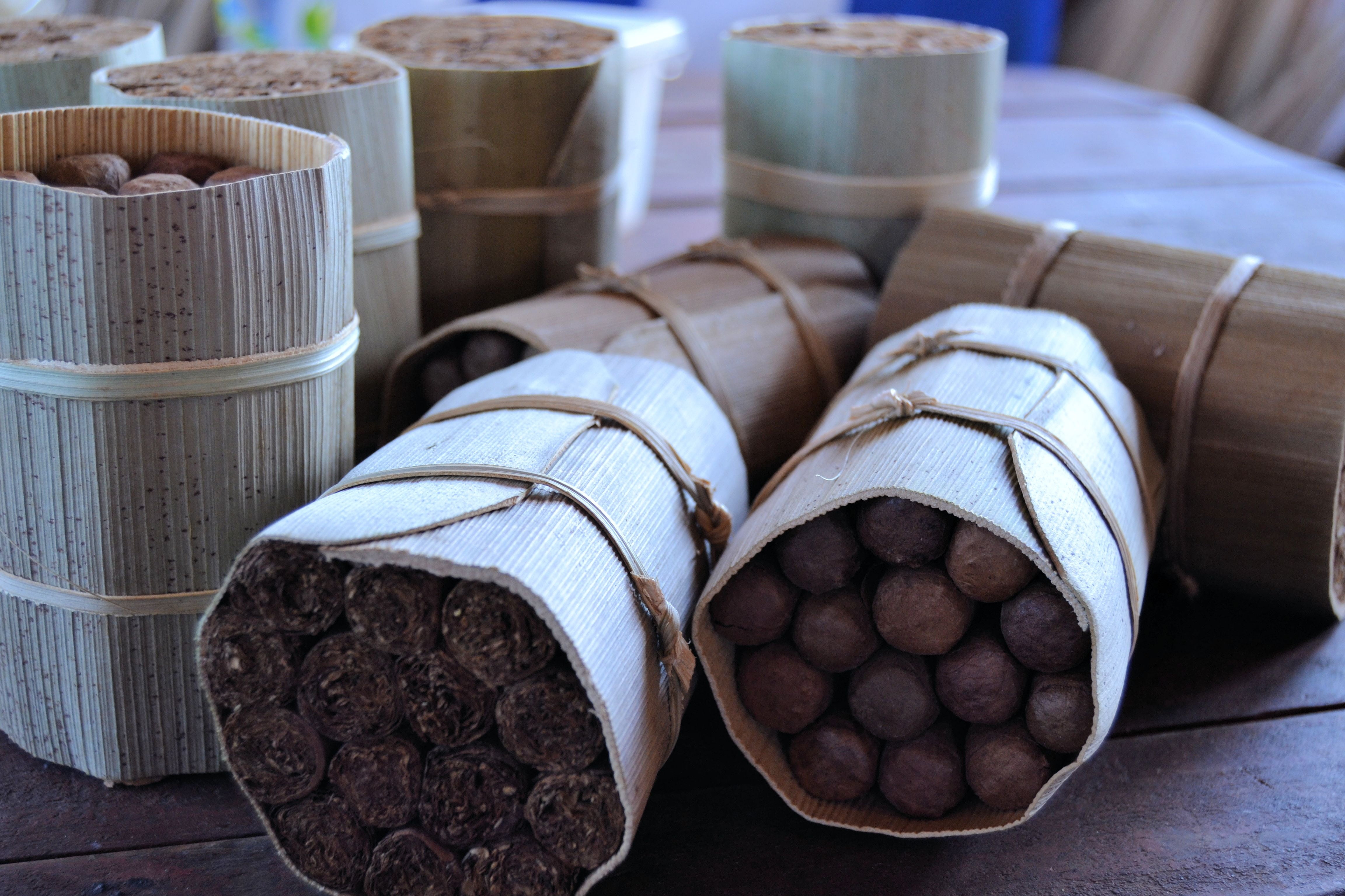 basket, freshness, choice, cigars, day, tobacco, retail, indoors, vinales, for sale, cuba, group of objects, food and drink, wellbeing, food, viñales valley, HD Wallpaper