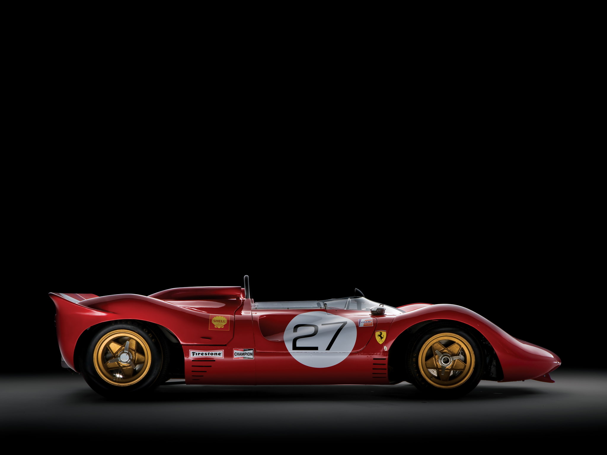 1967, race, ferrari, 1080P, can am, 350, racing, classic, HD Wallpaper