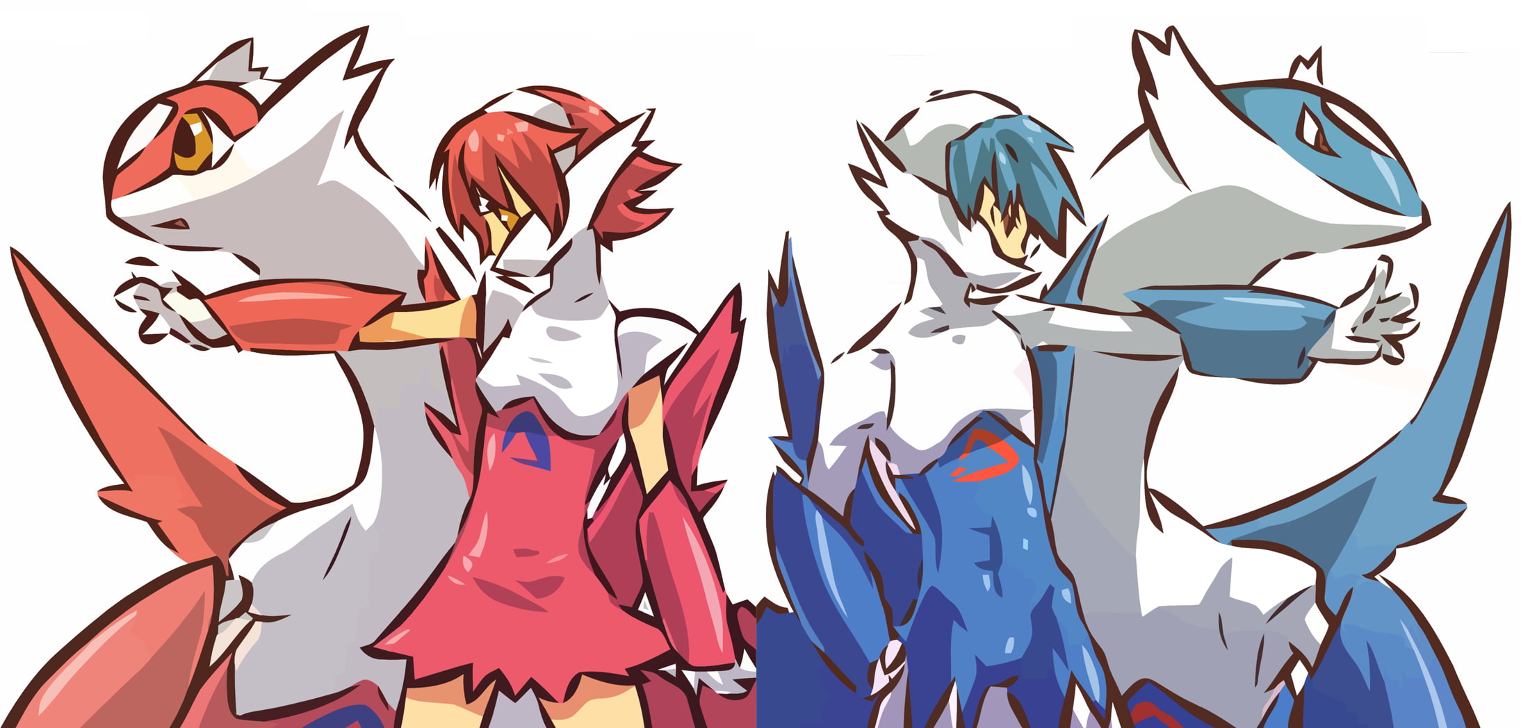 Pokémon, Latios, 1080P, Latias, Hitec, HD Wallpaper