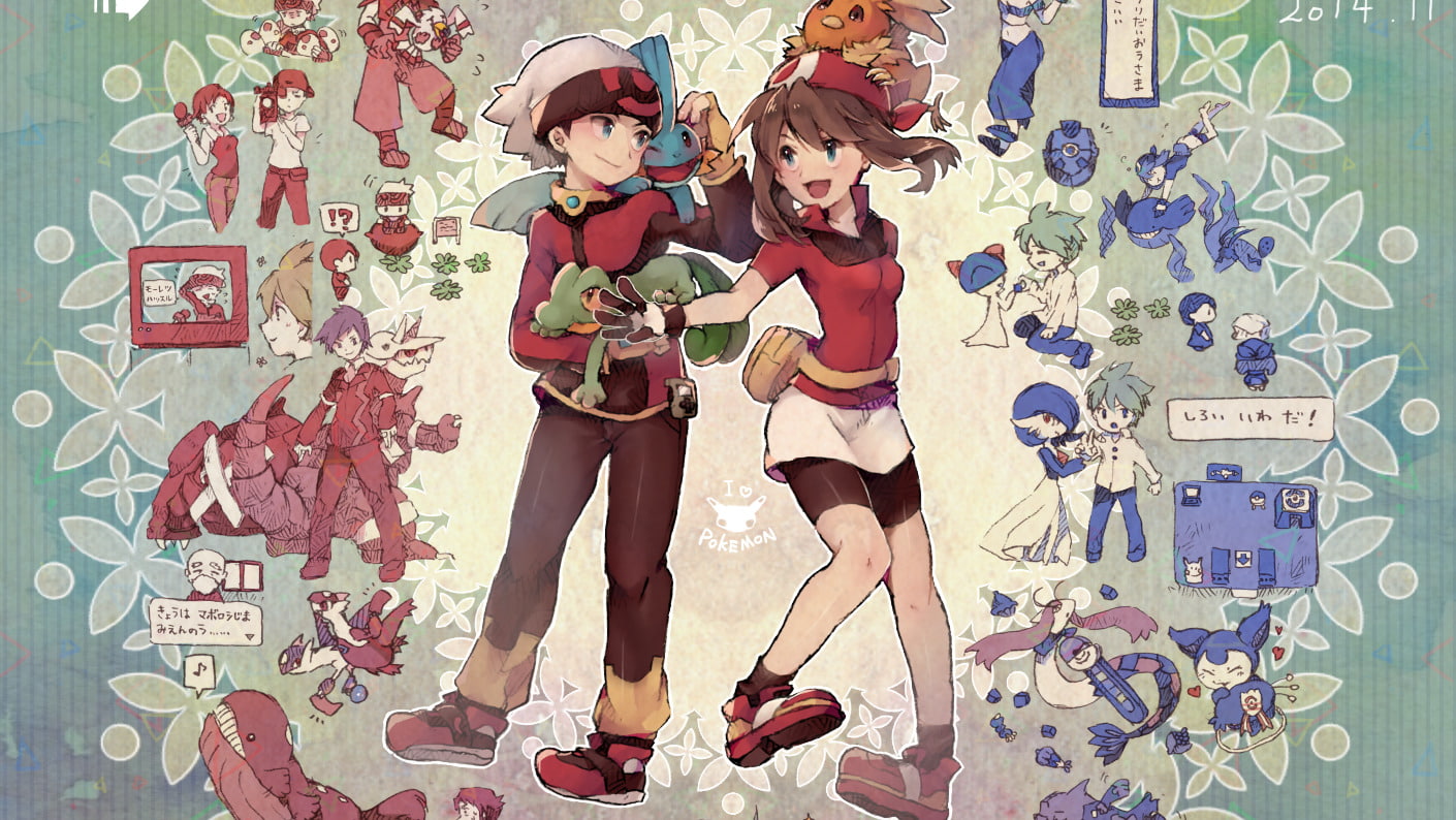 Pokémon: Ruby and Sapphire, Pokémon, 720P, HD Wallpaper