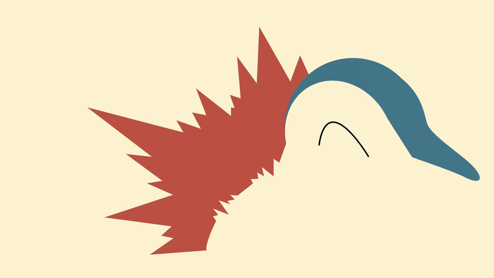 red, freedom, pattern, design, creativity, orange color, Pokémon, art and craft, nature, craft, paper, close-up, bird, Cyndaquil, 1080P, copy space, cut out, HD Wallpaper