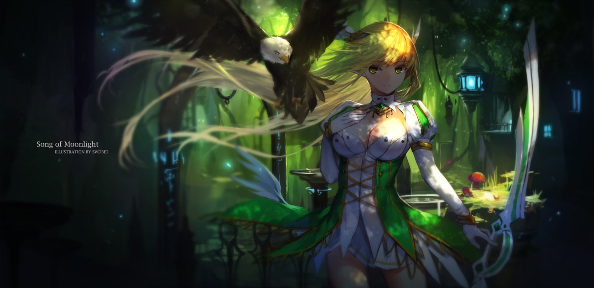 Elsword, Rena (Elsword), Video Game, 1080P, HD Wallpaper