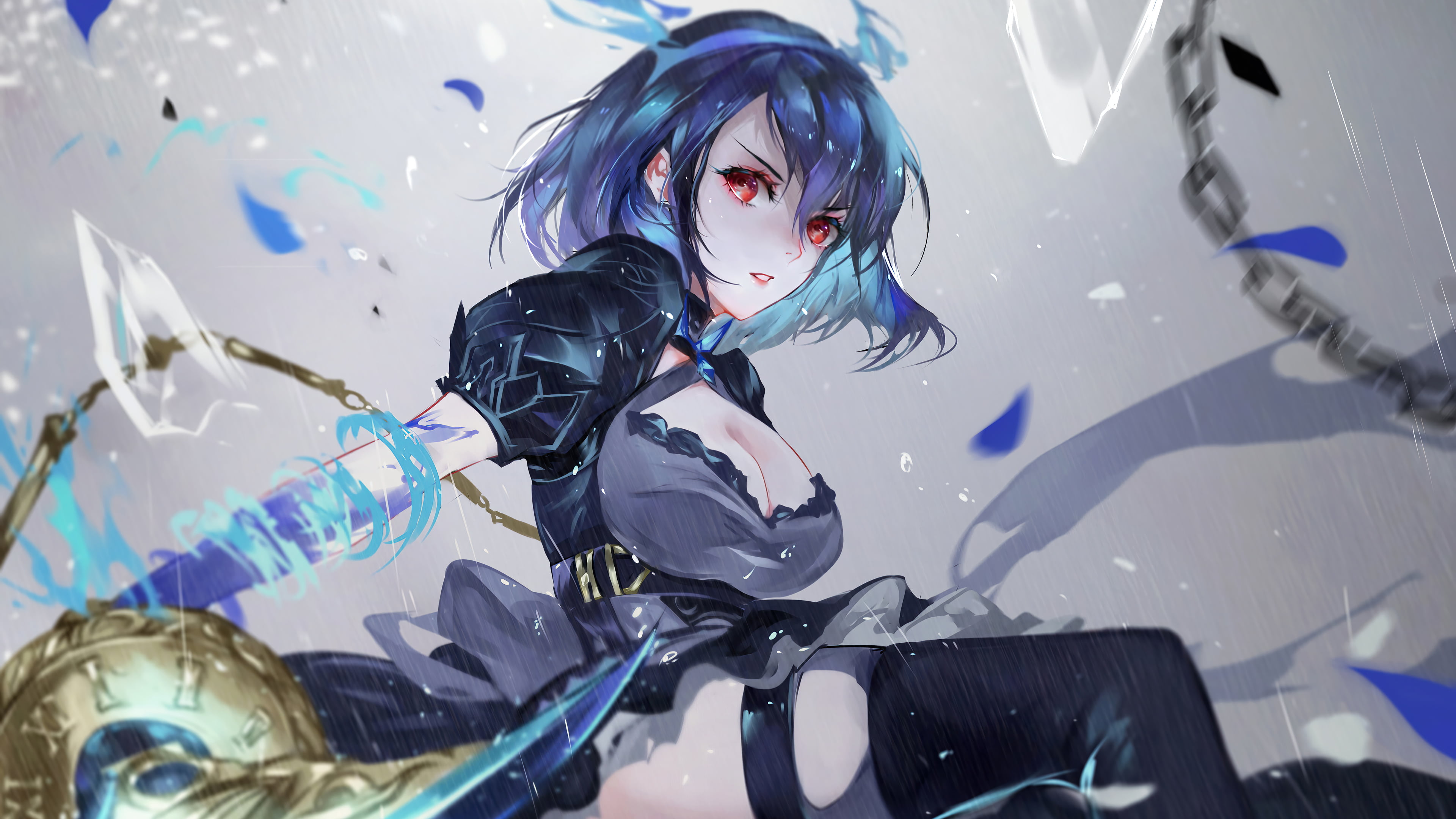 4K, metalanguage, anime, HD Wallpaper