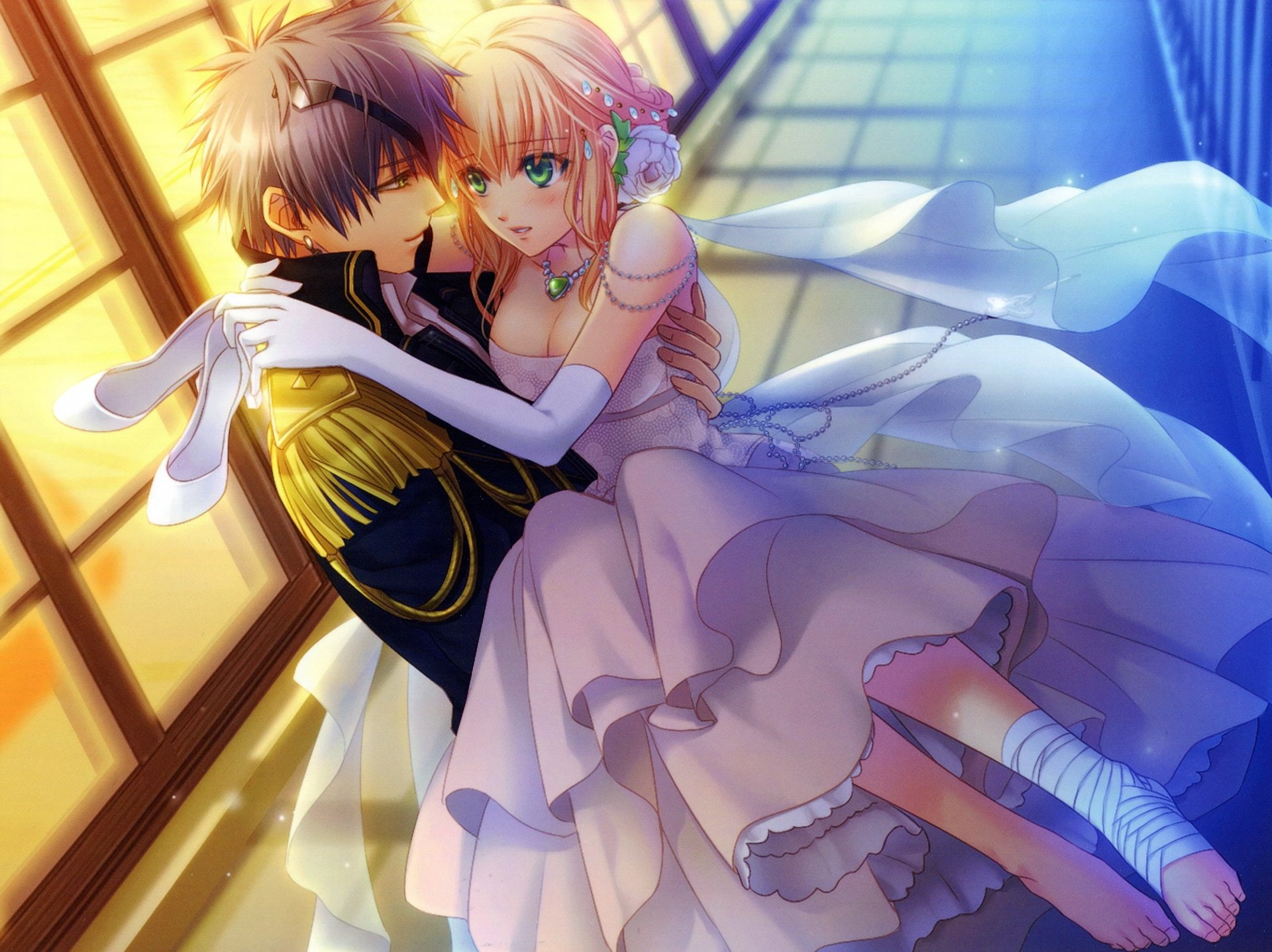 Anime, Alfred (Moujuutsukai to Oujisama), Moujuutsukai to Oujisama, Tiana (Moujuutsukai to Oujisama), 1080P, HD Wallpaper