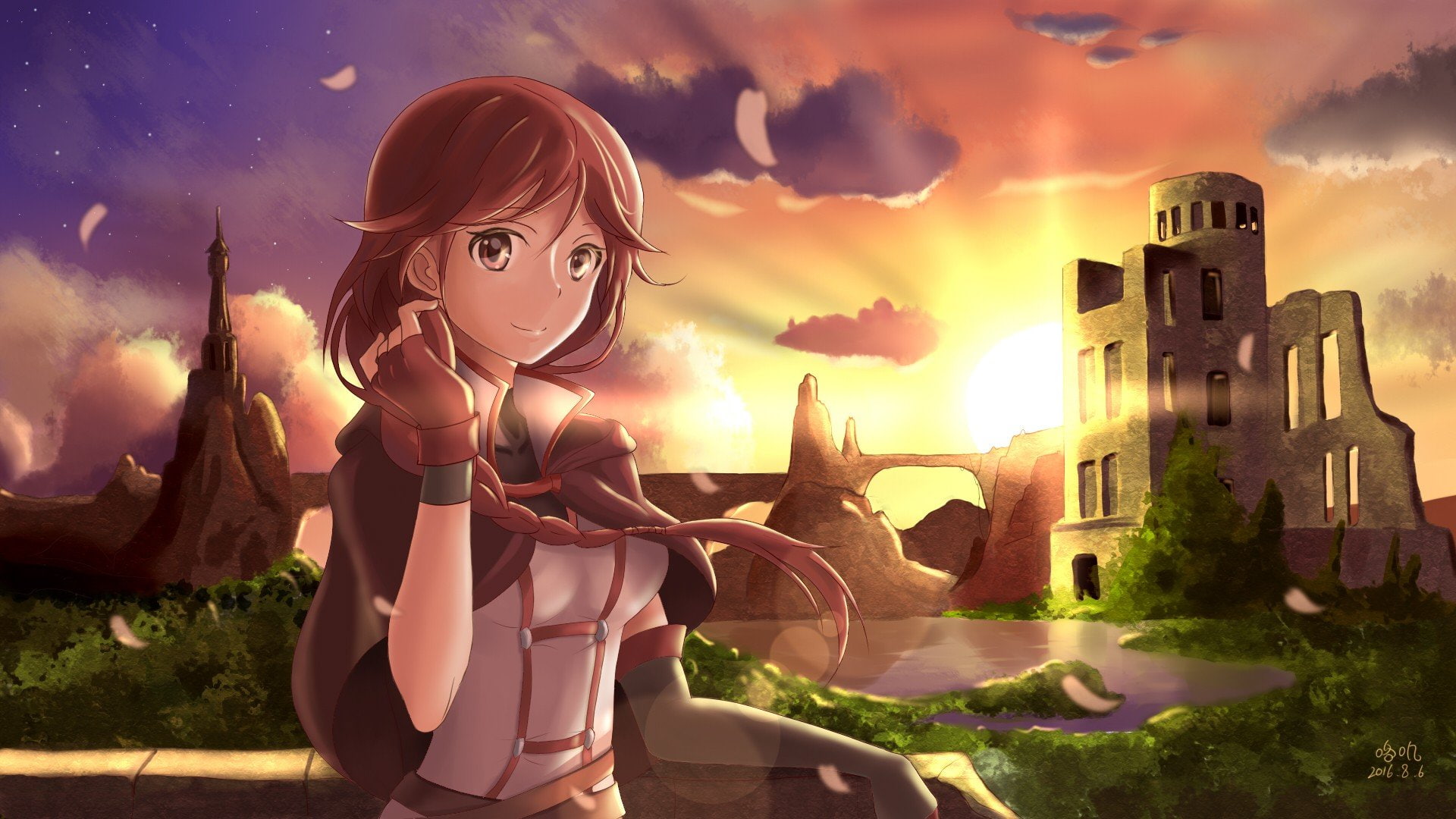 Yume (character), Hai to Gensou no Grimgar, 1080P, HD Wallpaper