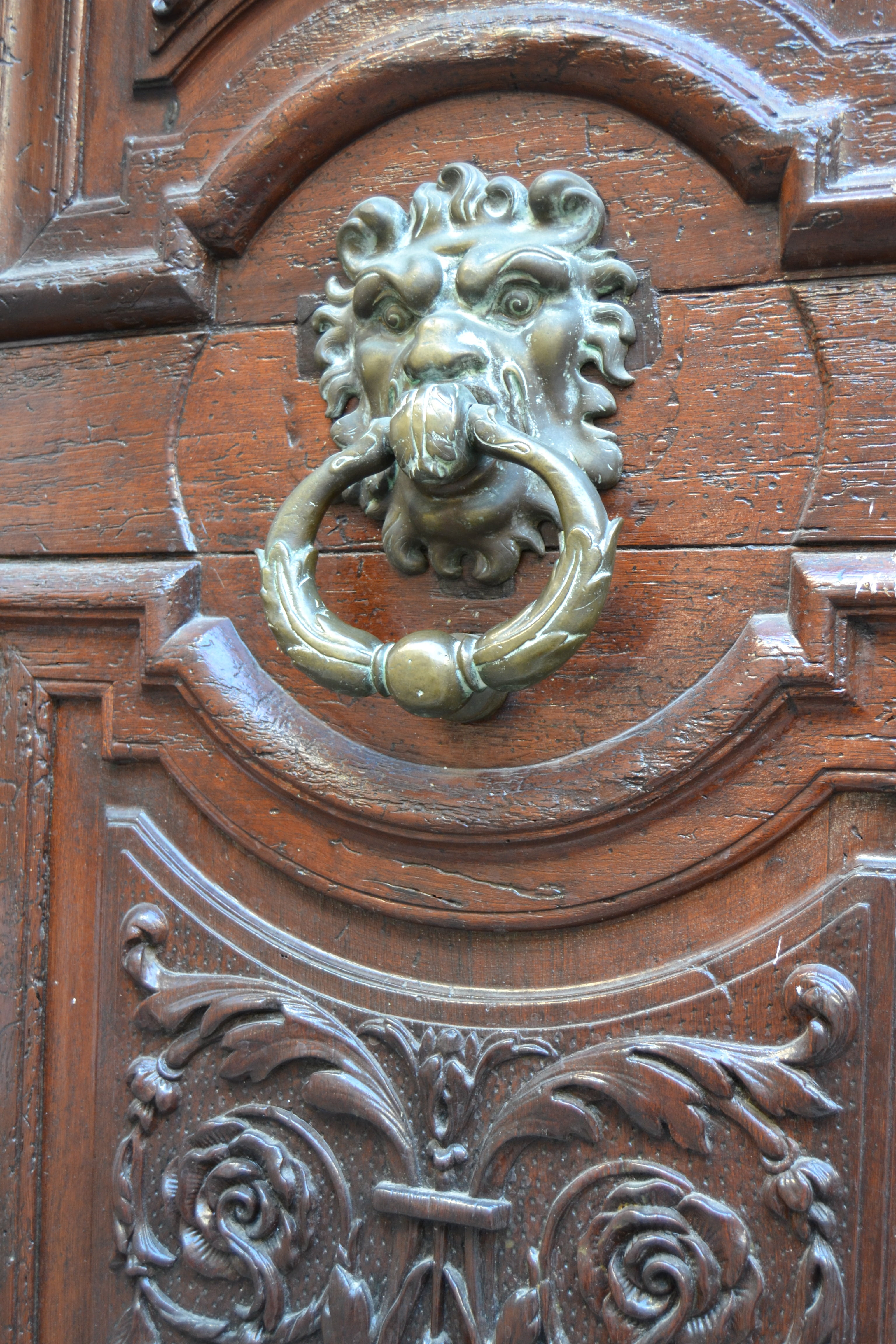 architecture, animal representation, 4K, provence, aix-en-provence, door knocker, knob, france, entrance, representation, thumper, day, creativity, handle, Phone HD Wallpaper
