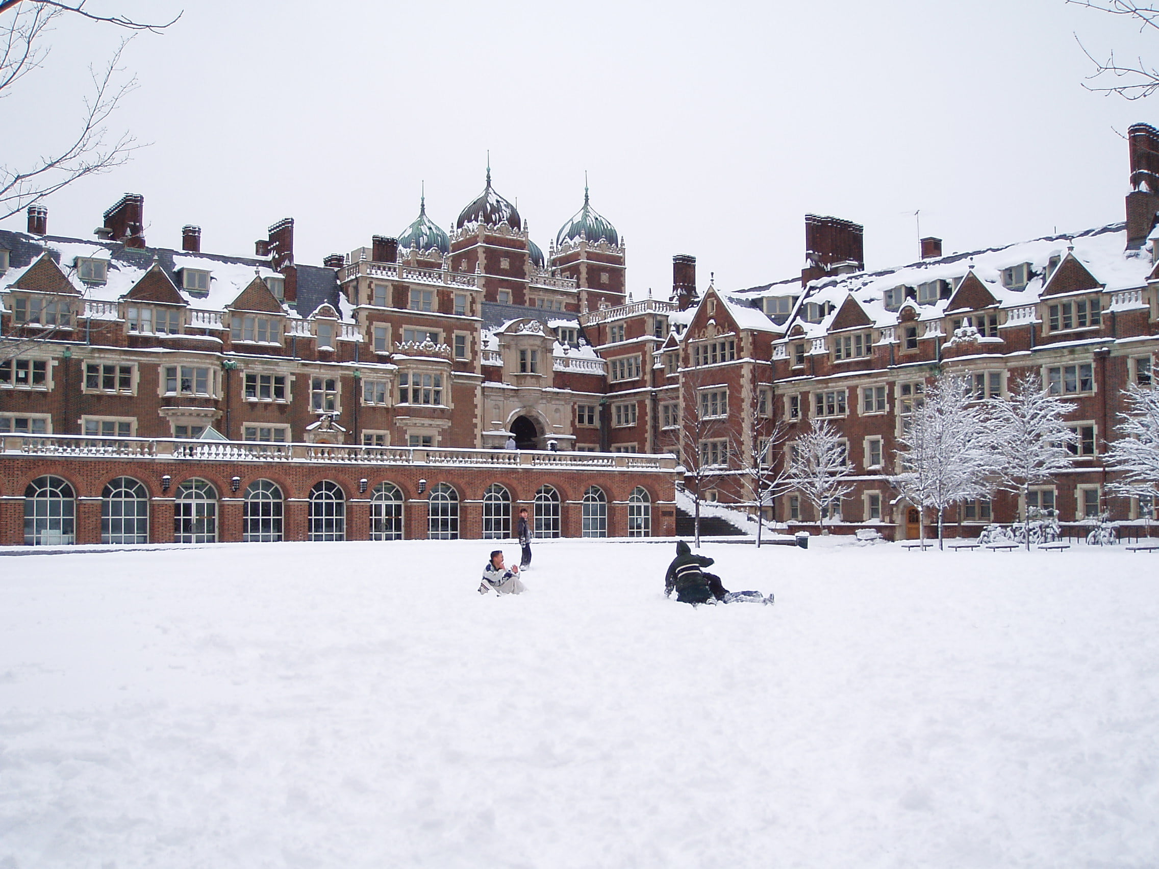 frost, day, leisure activity, university of pennsylvania, lifestyles, history, brown, sky, concrete, town, ice, old, united states, group of people, outdoors, HD Wallpaper
