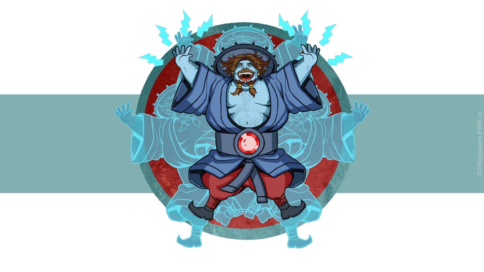 art, dota 2, 1080P, storm spirit, HD Wallpaper