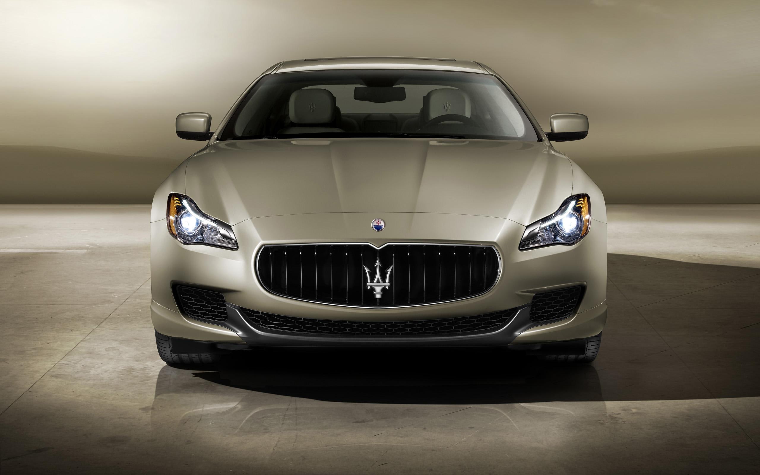 car, maserati, ghibli, 2K, cars, 2014, grey, HD Wallpaper