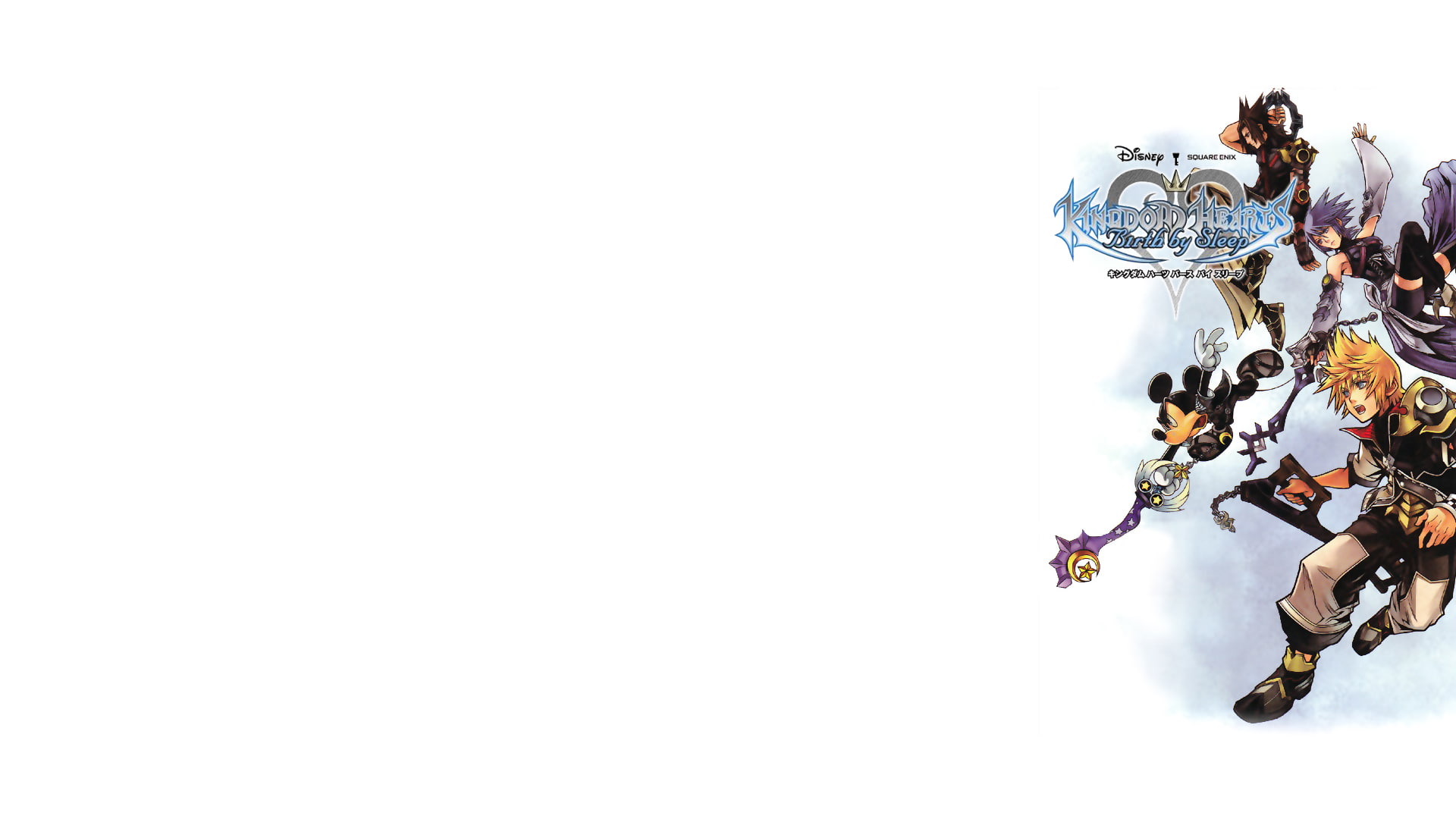 kingdom, anime, hearts, white, 1080P, hd, cartoon/comic, HD Wallpaper