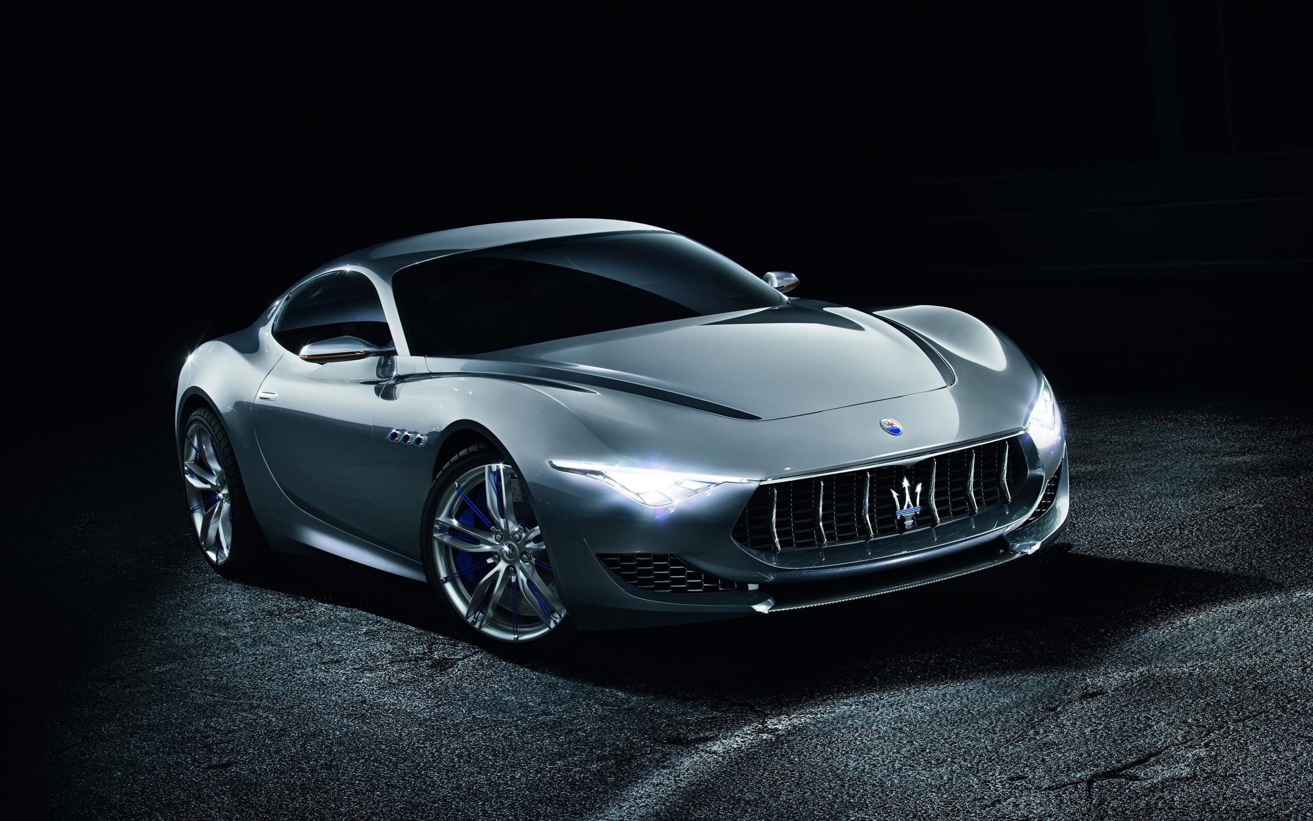silver, 2K, alfieri, maserati, cars, concept, 2014, HD Wallpaper