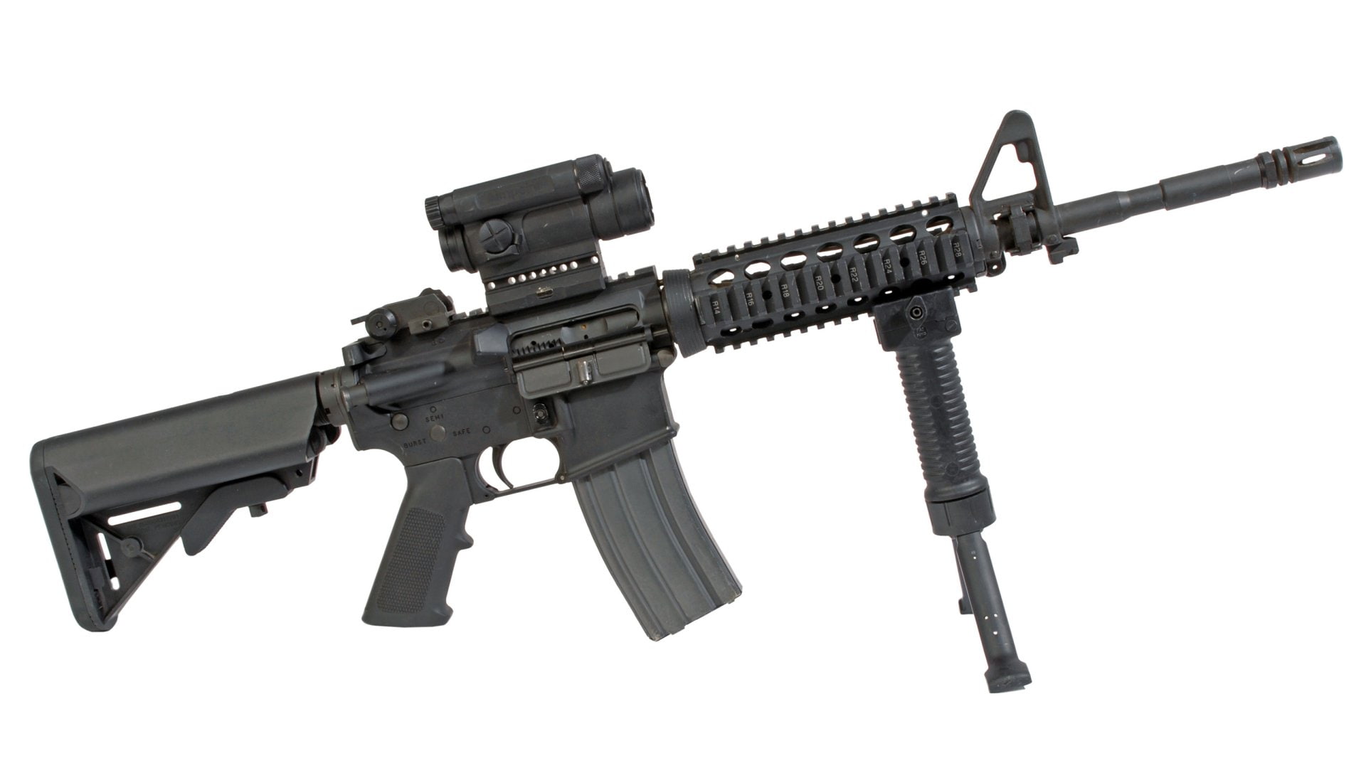 M4 carbine, Weapons, 1080P, HD Wallpaper